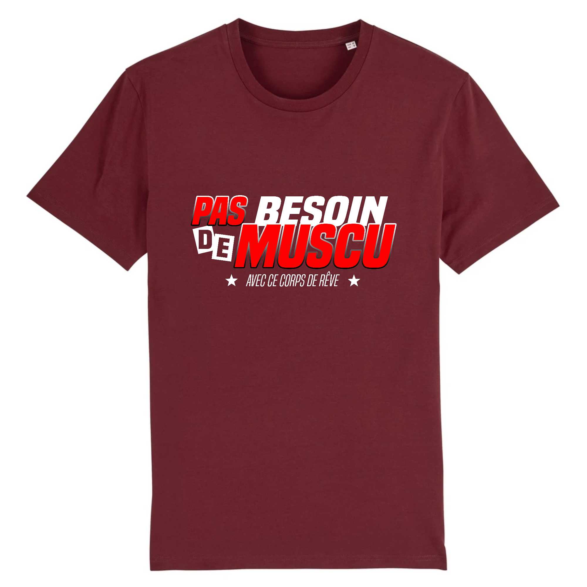 T-shirt Homme Pas besoin de muscu