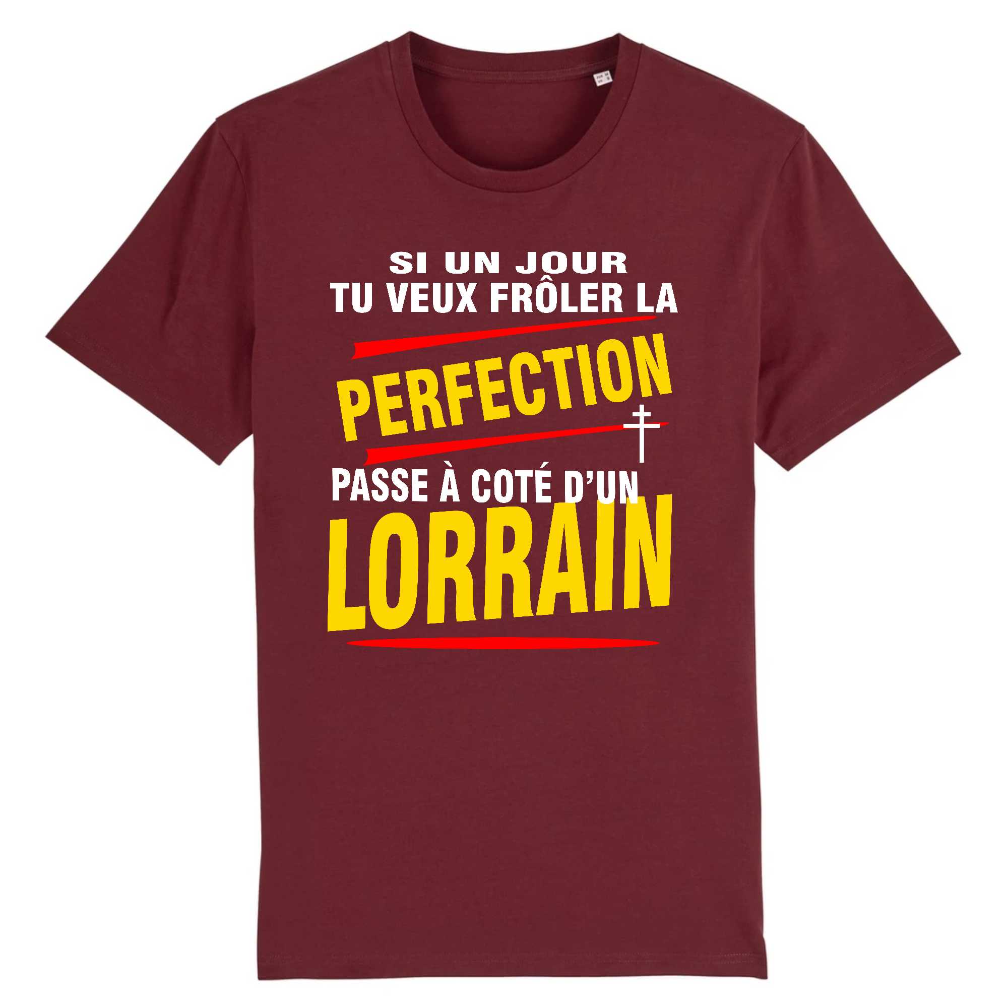 T-shirt Homme Perfection et Lorrain