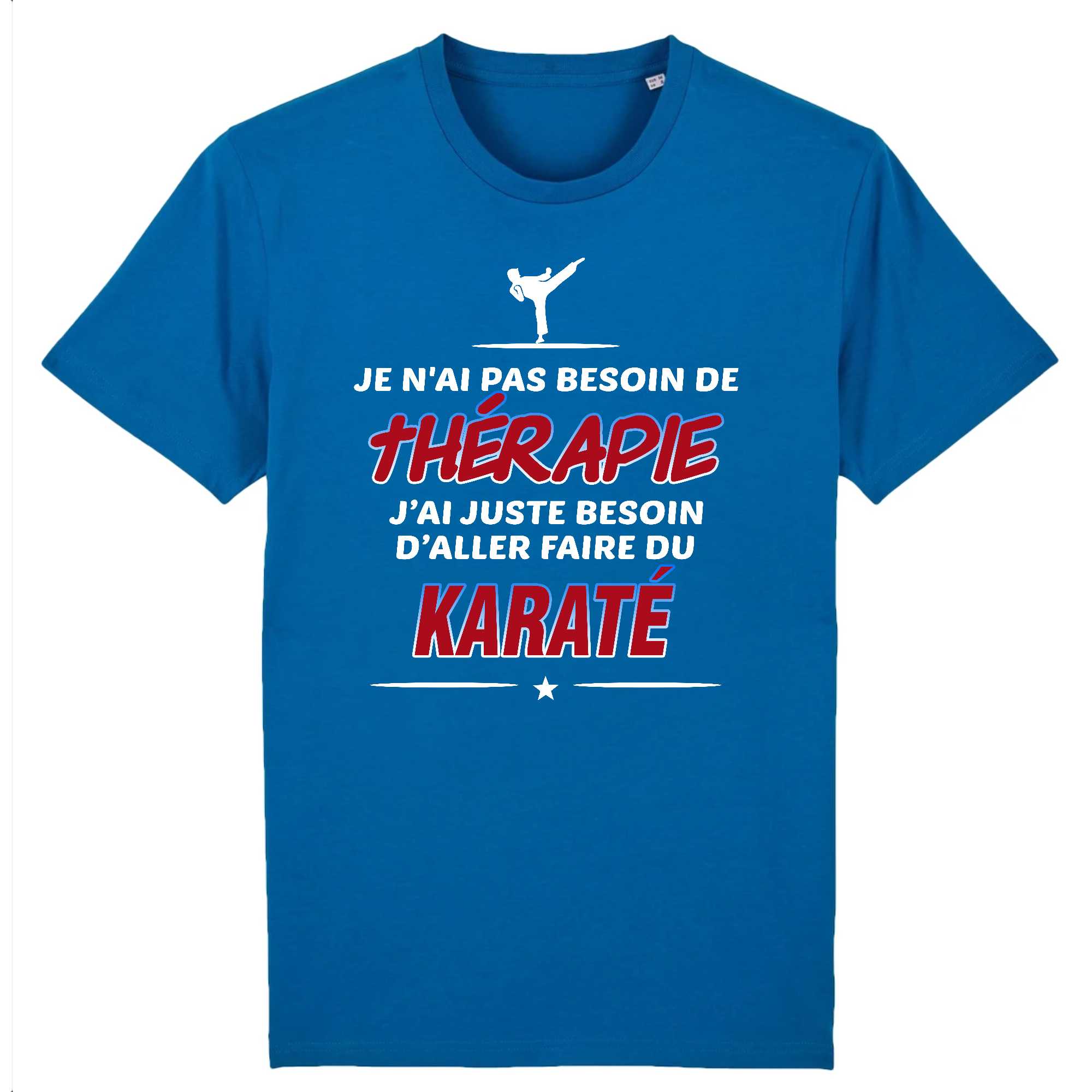 T-shirt Homme Thérapie et karaté