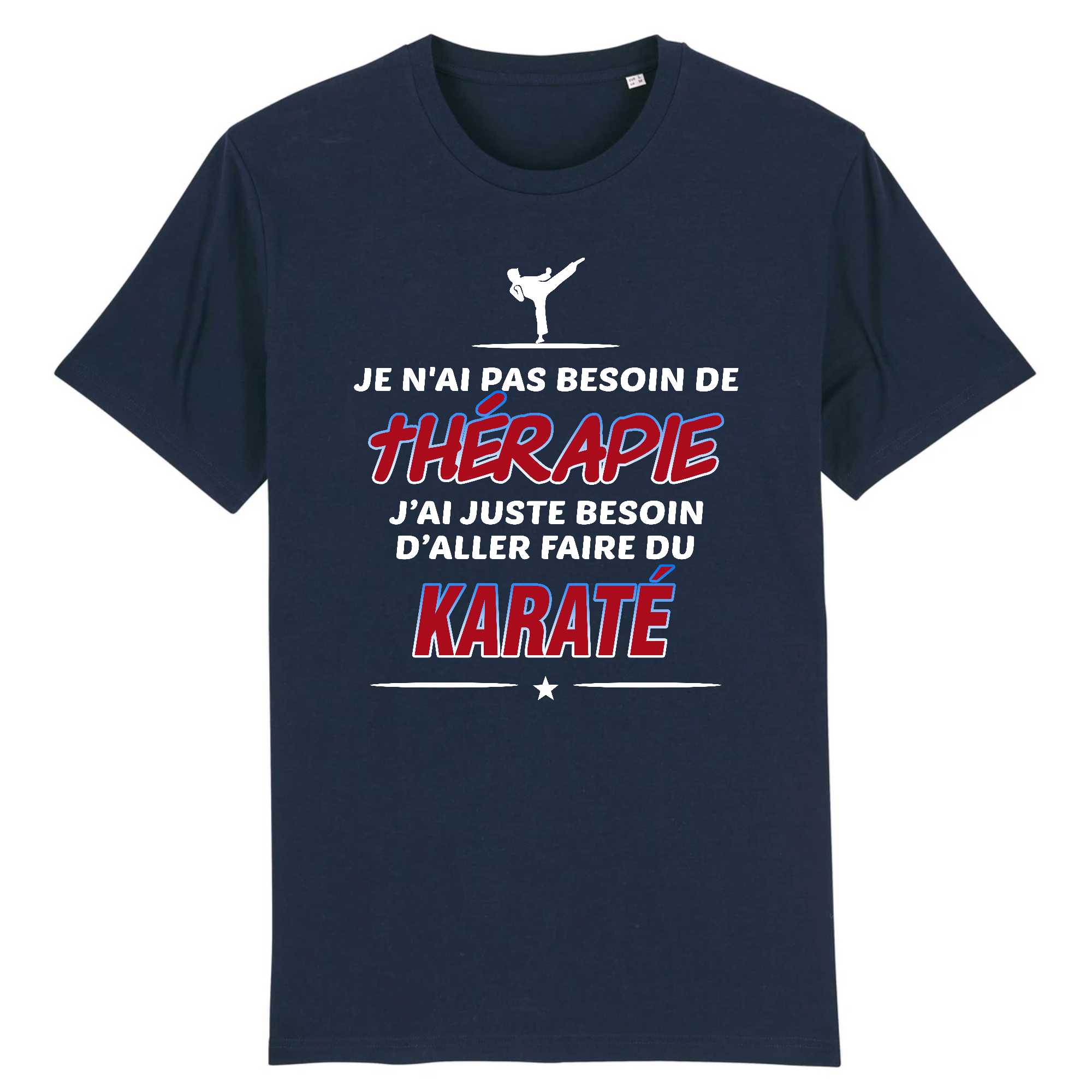 T-shirt Homme Thérapie et karaté