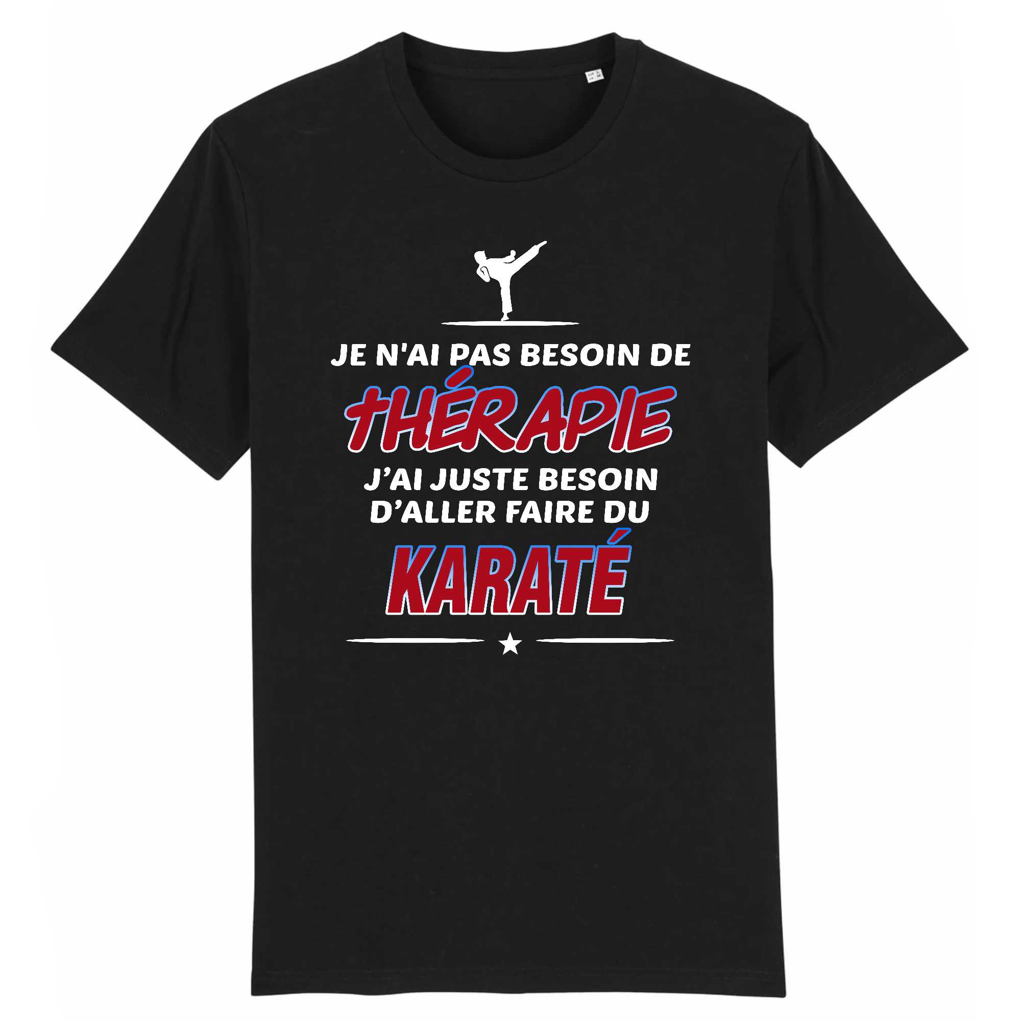T-shirt Homme Thérapie et karaté