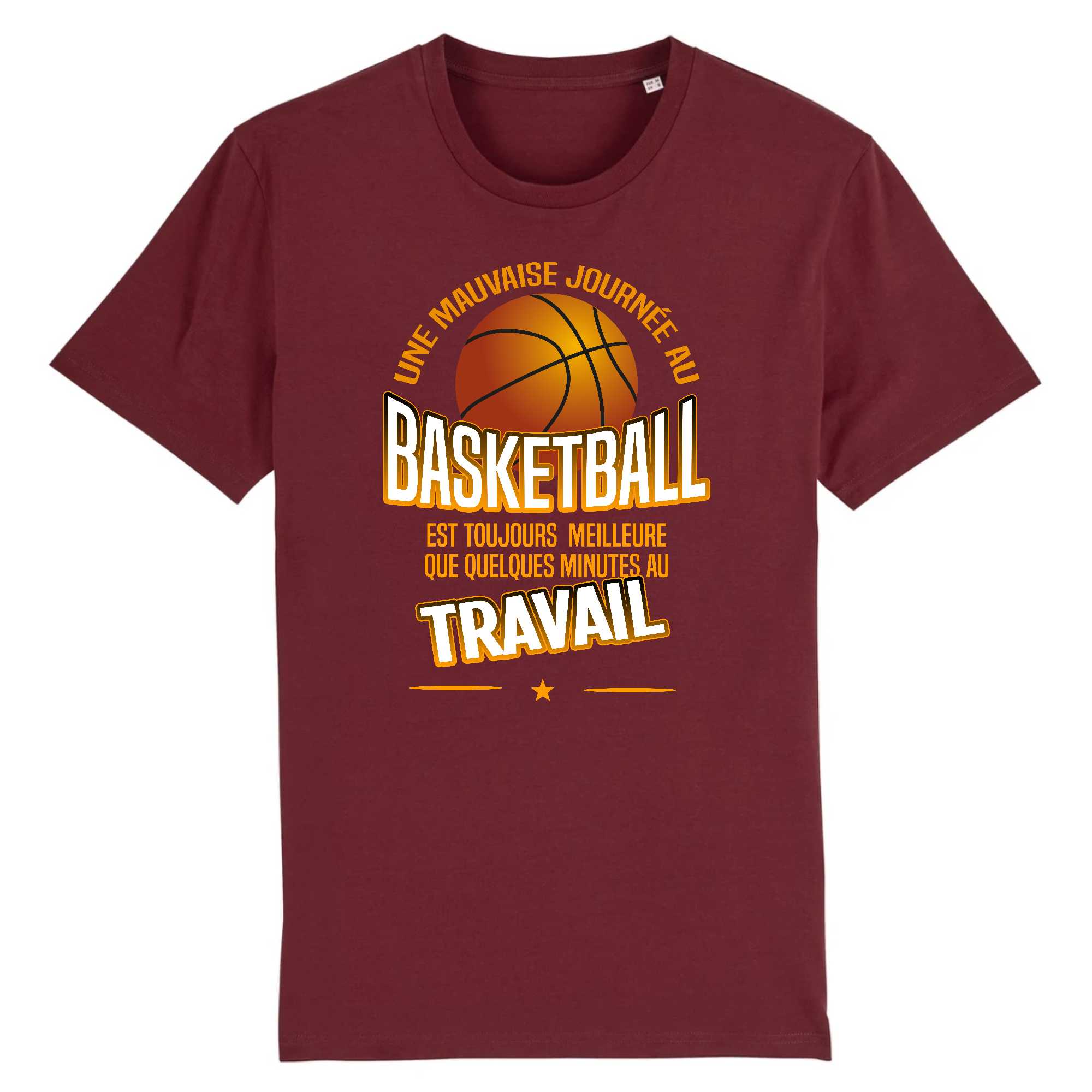 T-shirt Homme Une mauvaise journée au basketball