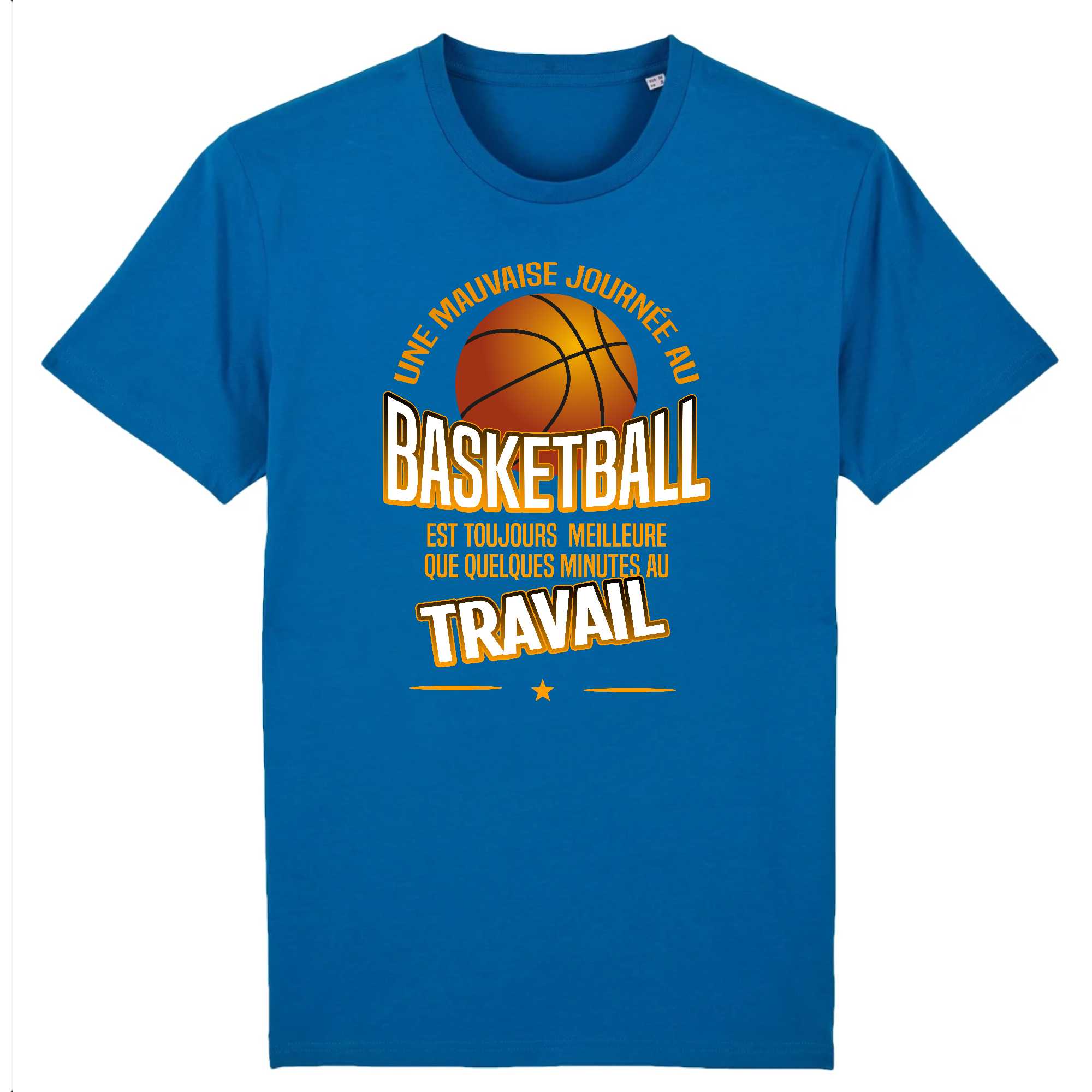 T-shirt Homme Une mauvaise journée au basketball