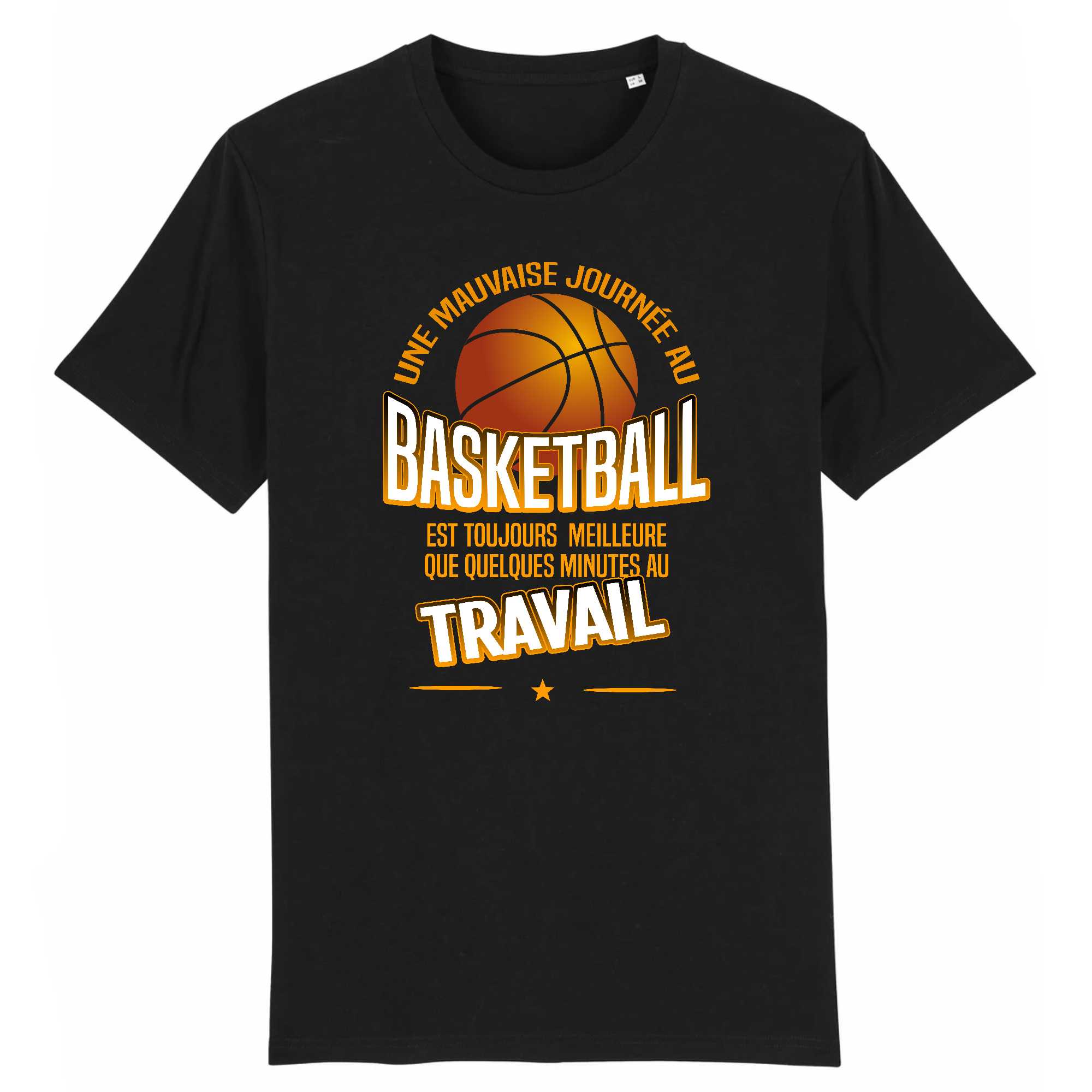 T-shirt Homme Une mauvaise journée au basketball