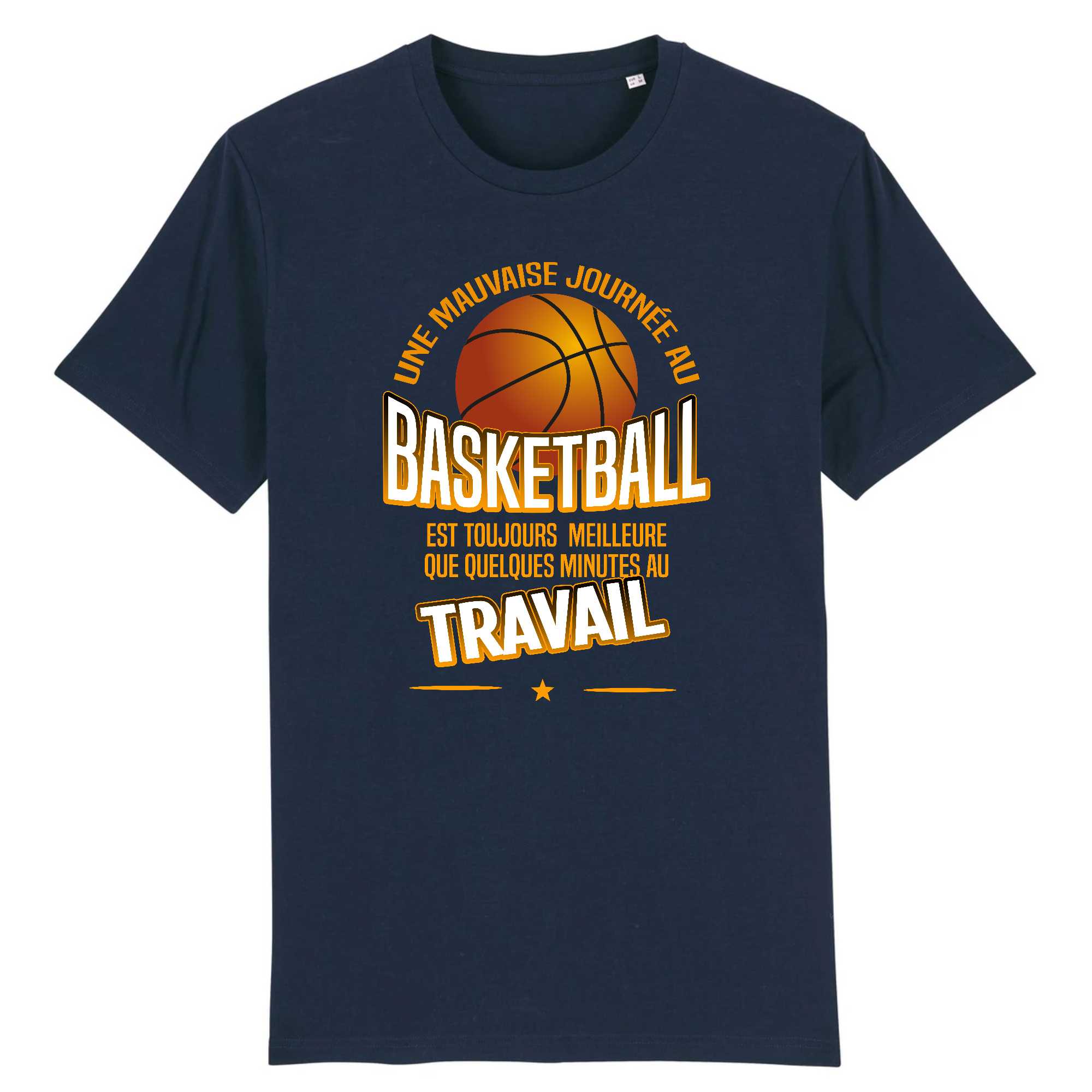 T-shirt Homme Une mauvaise journée au basketball