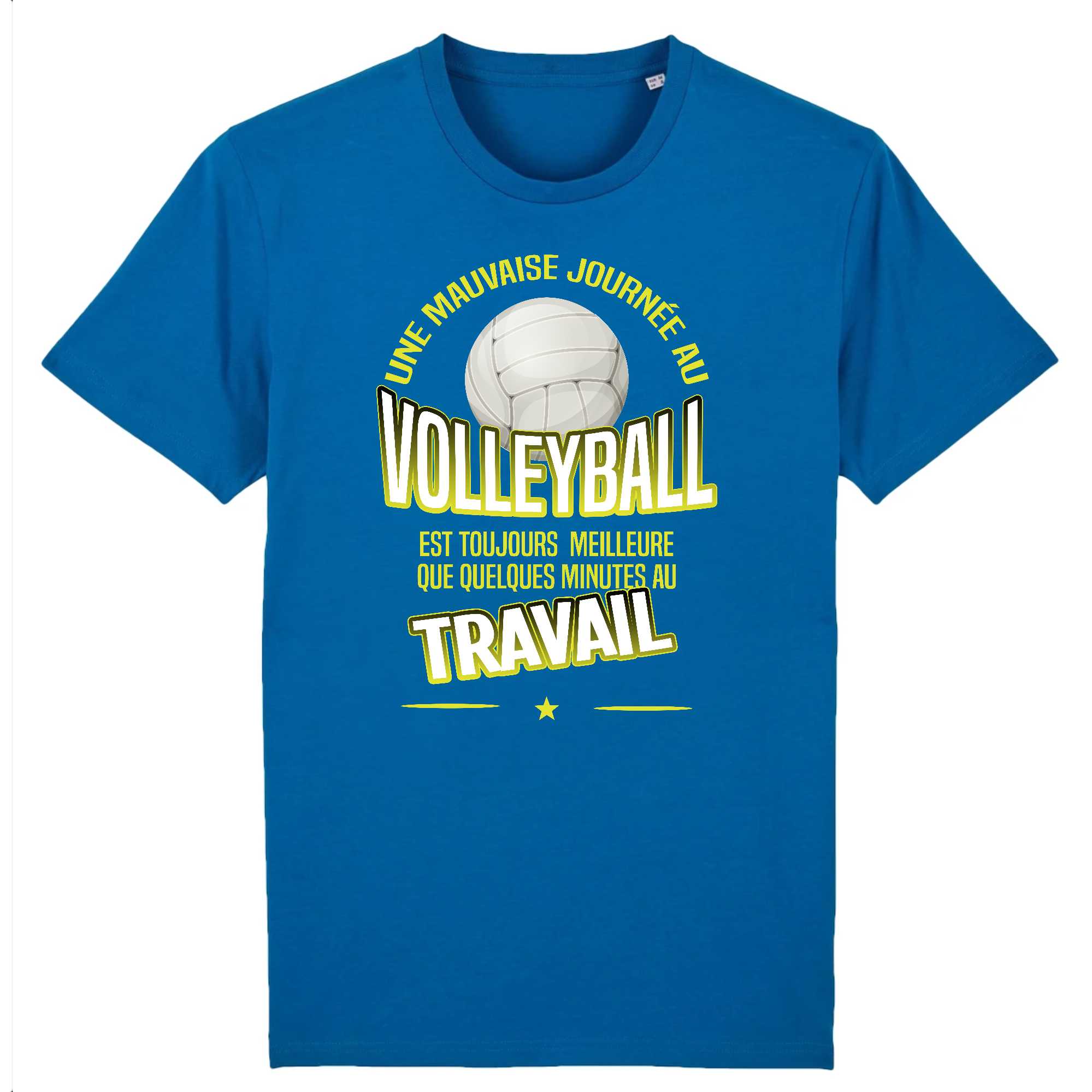 T-shirt Homme Une mauvaise journée au volleyball