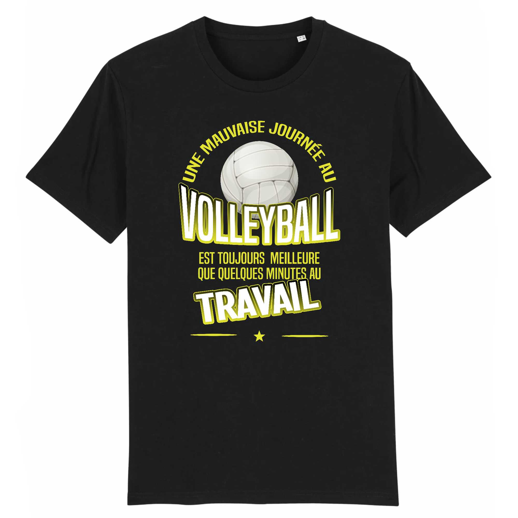 T-shirt Homme Une mauvaise journée au volleyball