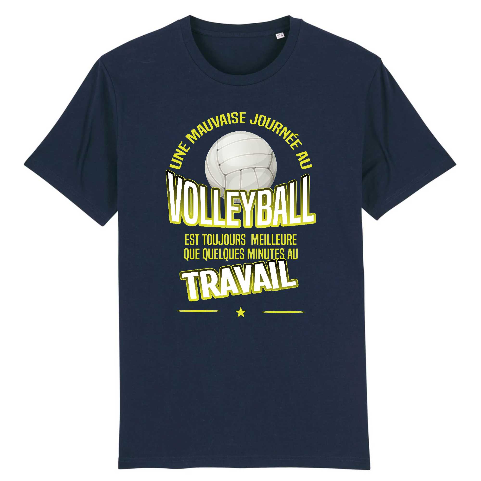 T-shirt Homme Une mauvaise journée au volleyball
