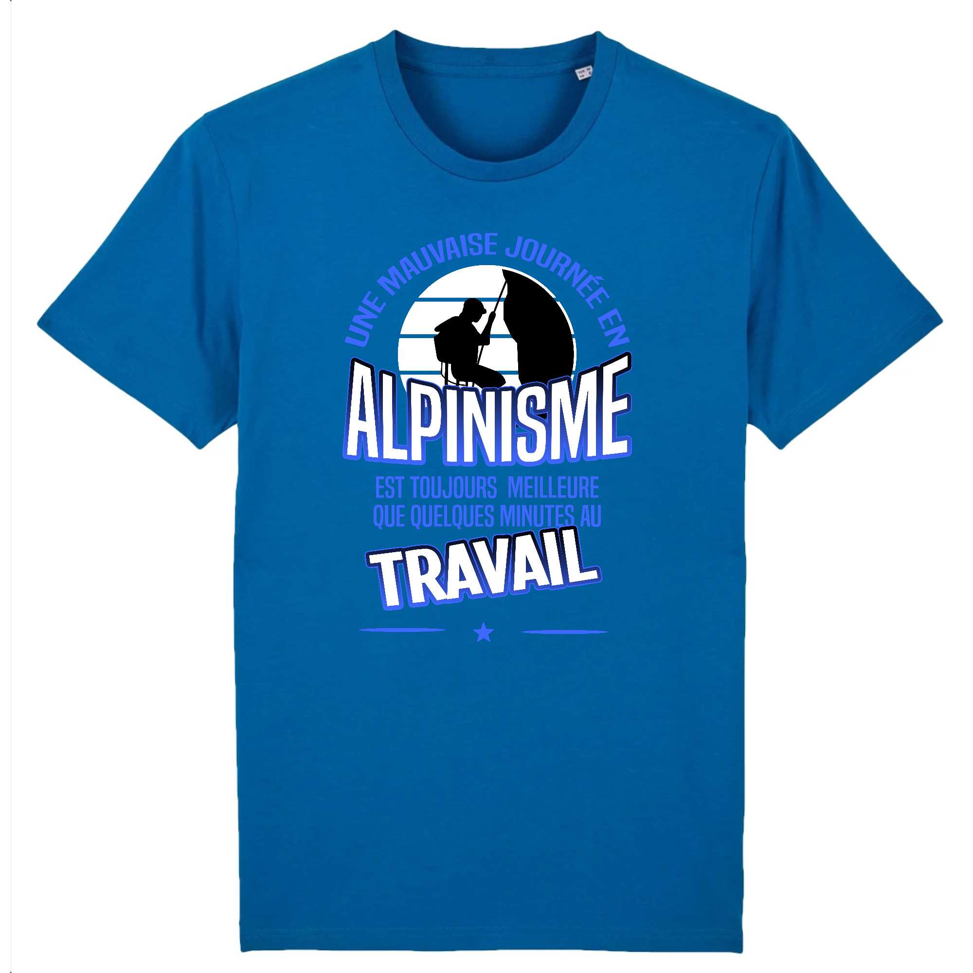 T-shirt Homme Une mauvaise journée en alpinisme