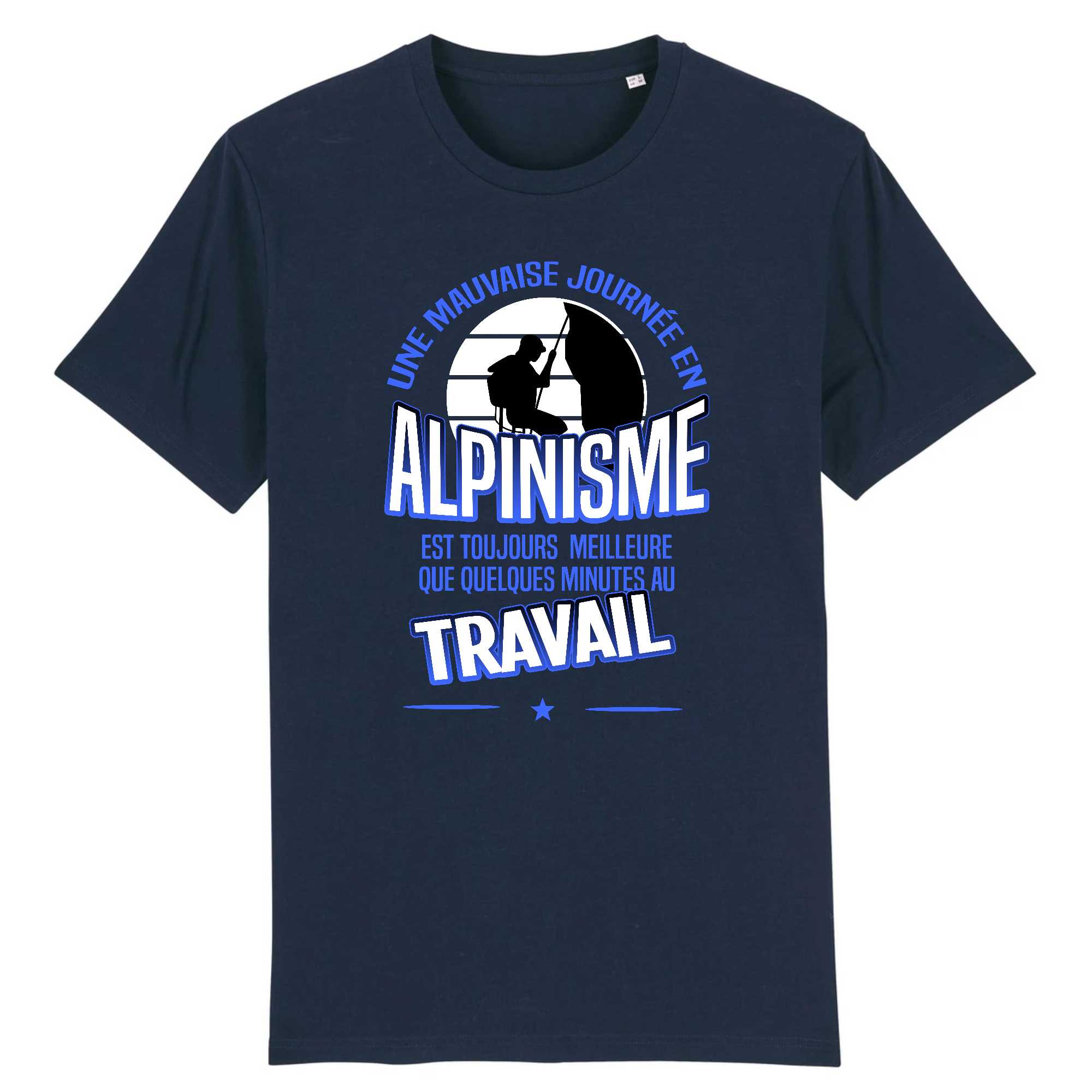T-shirt Homme Une mauvaise journée en alpinisme