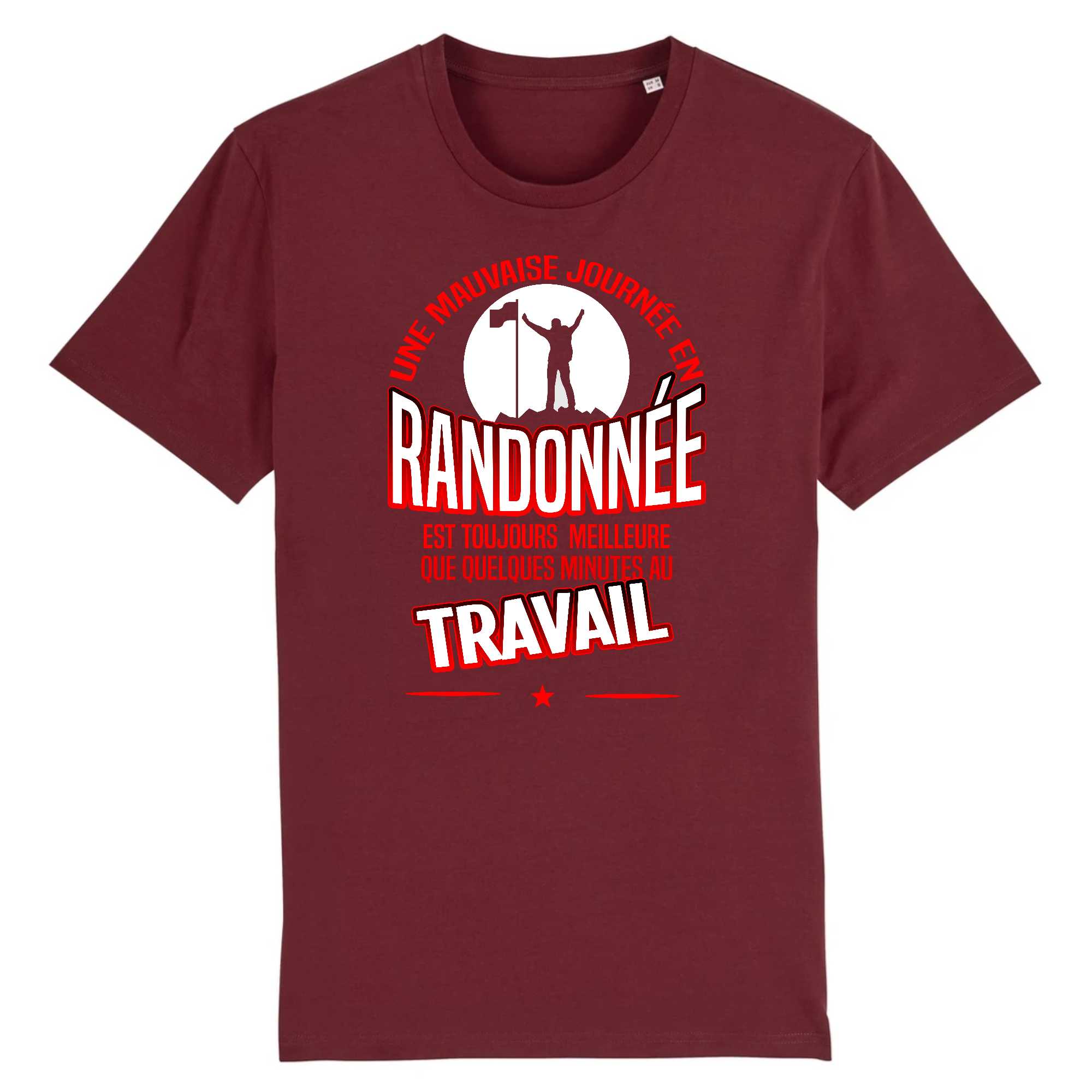 T-shirt Homme Une mauvaise journée en randonnée