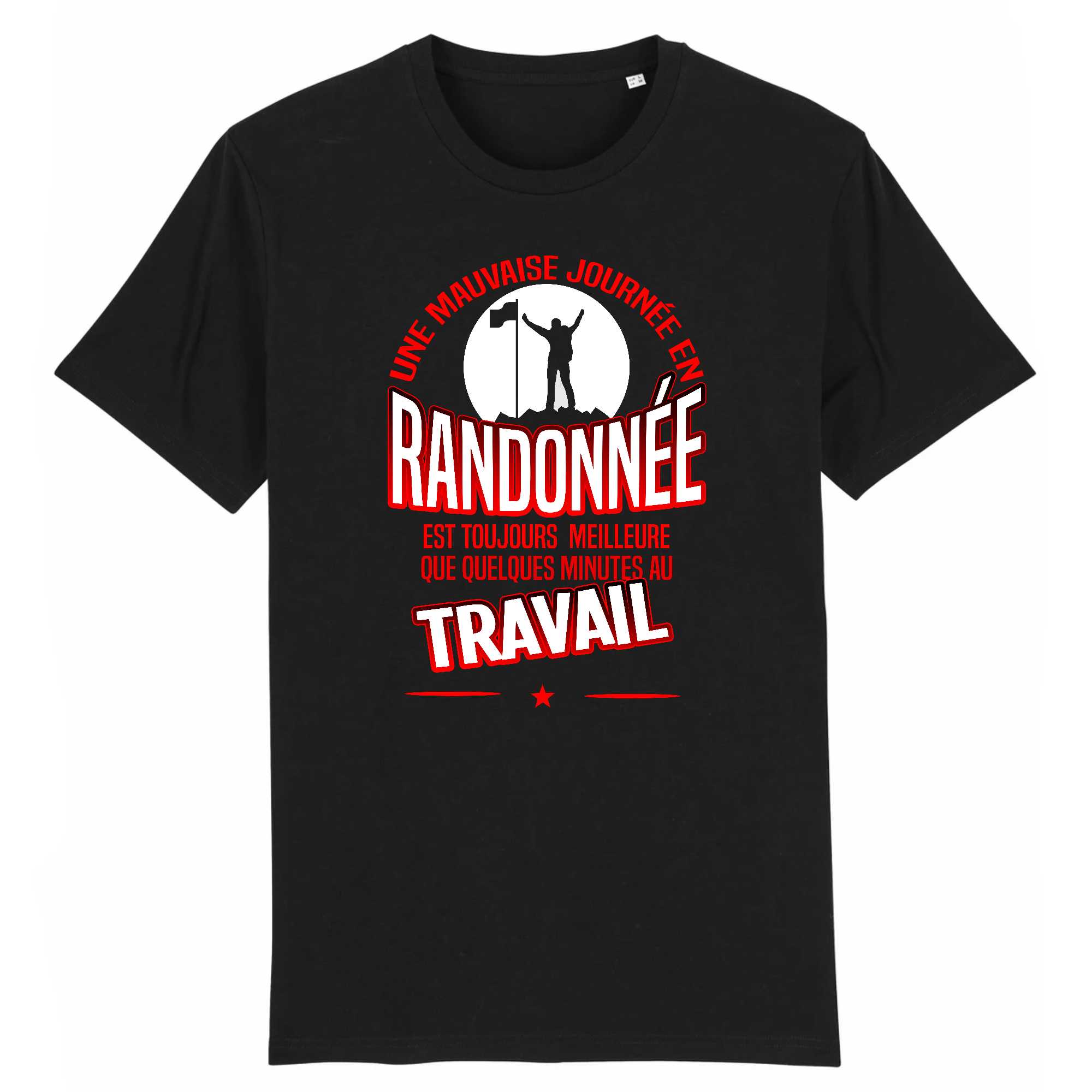 T-shirt Homme Une mauvaise journée en randonnée