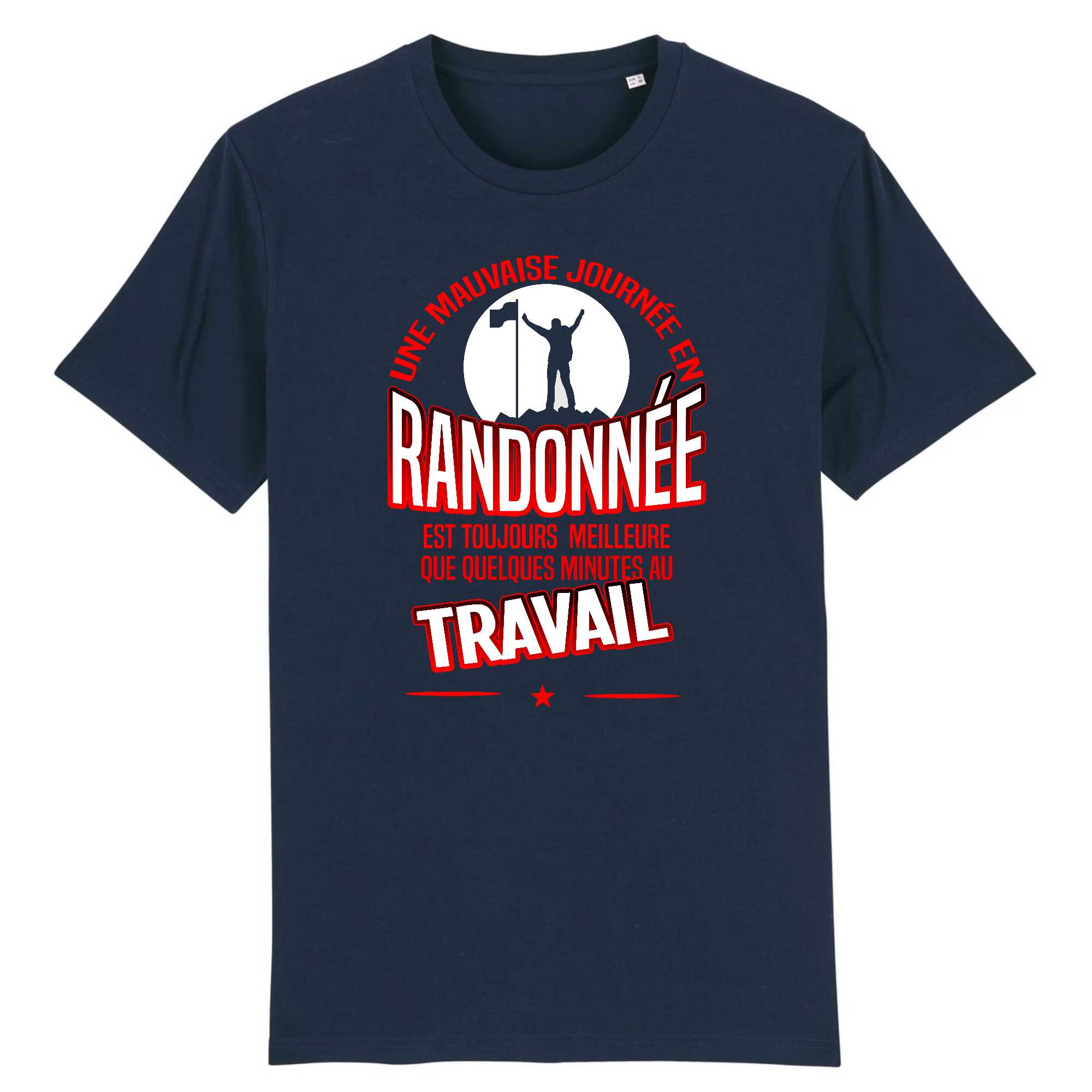 T-shirt Homme Une mauvaise journée en randonnée