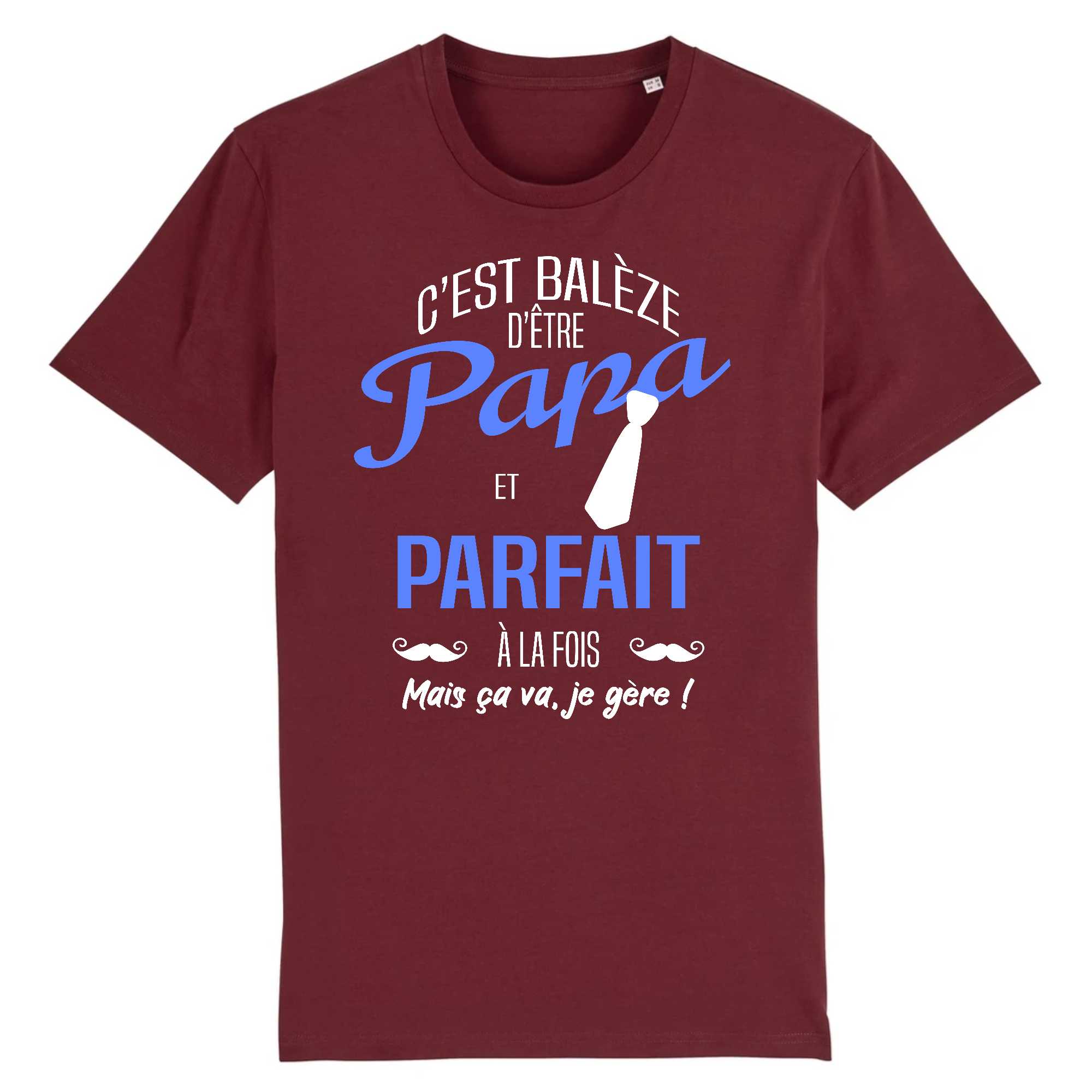 T-shirt Papa et parfait