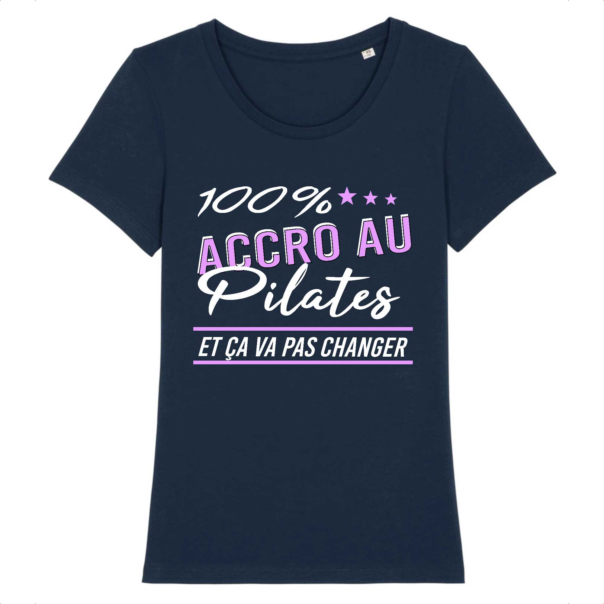 T-shirt Femme Accro au pilates
