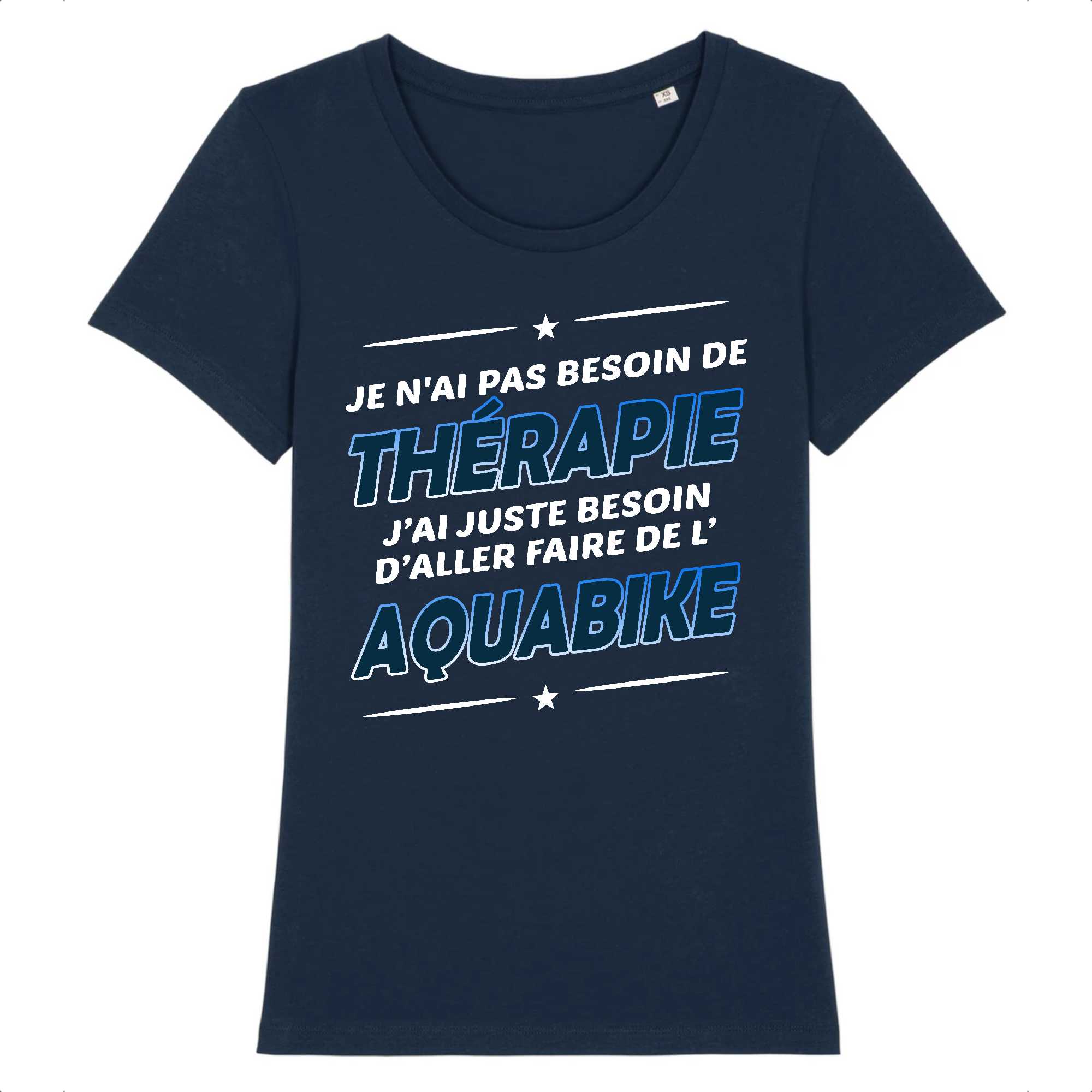 T-shirt Femme Aquabike et thérapie
