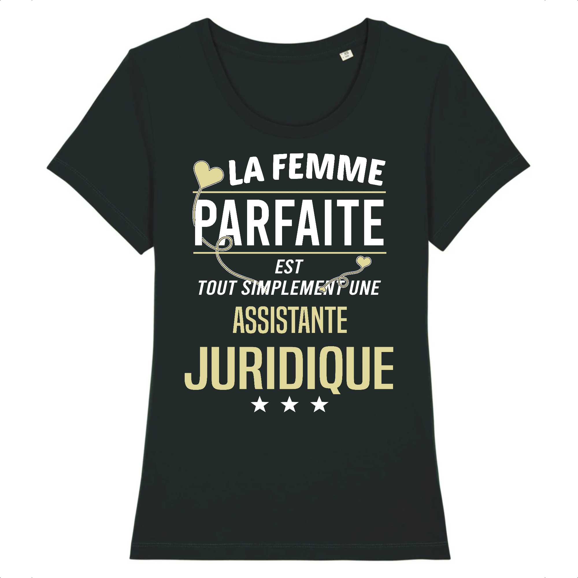 T-shirt Femme Assistante juridique parfaite