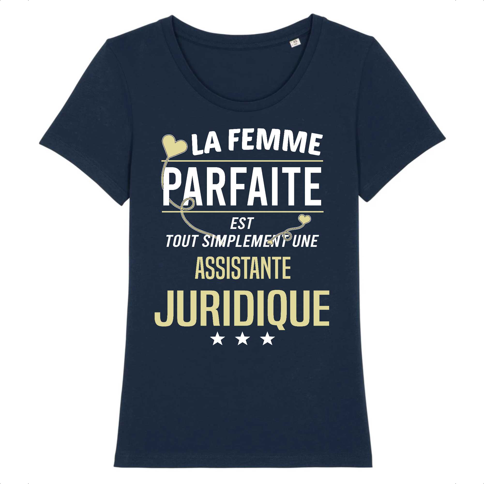 T-shirt Femme Assistante juridique parfaite