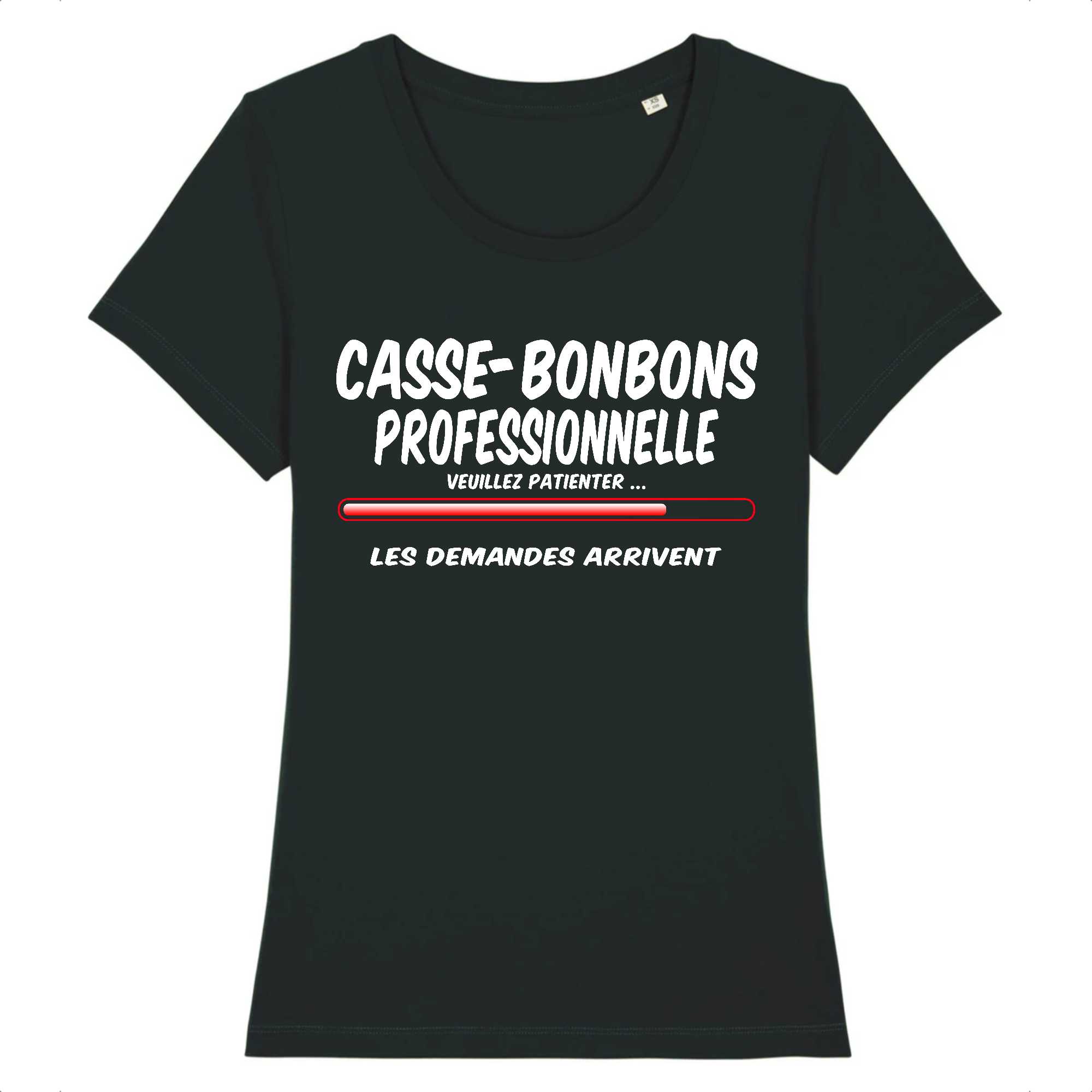 T-shirt Femme Casse-bonbons professionnelle