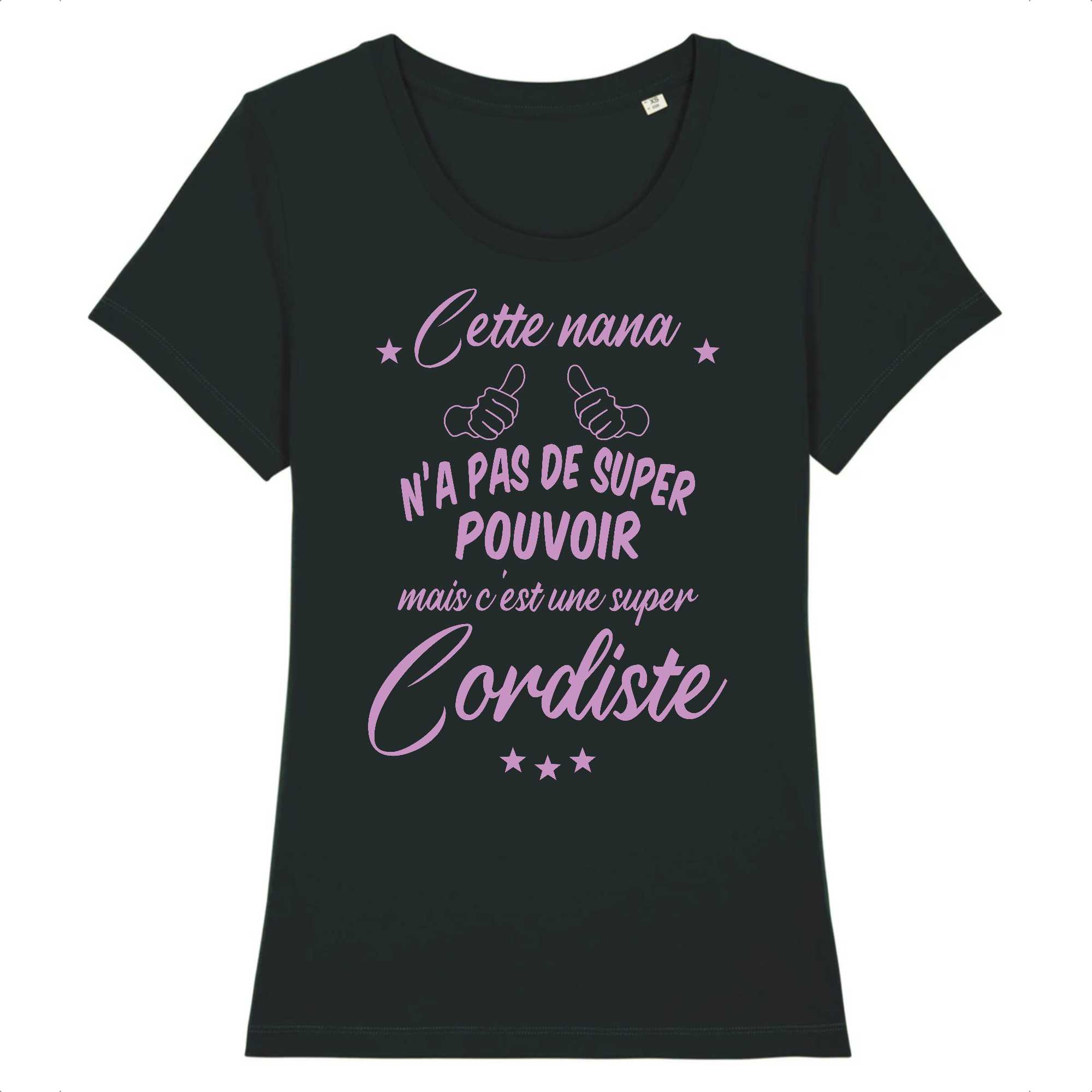 T-shirt Femme C`est une super cordiste