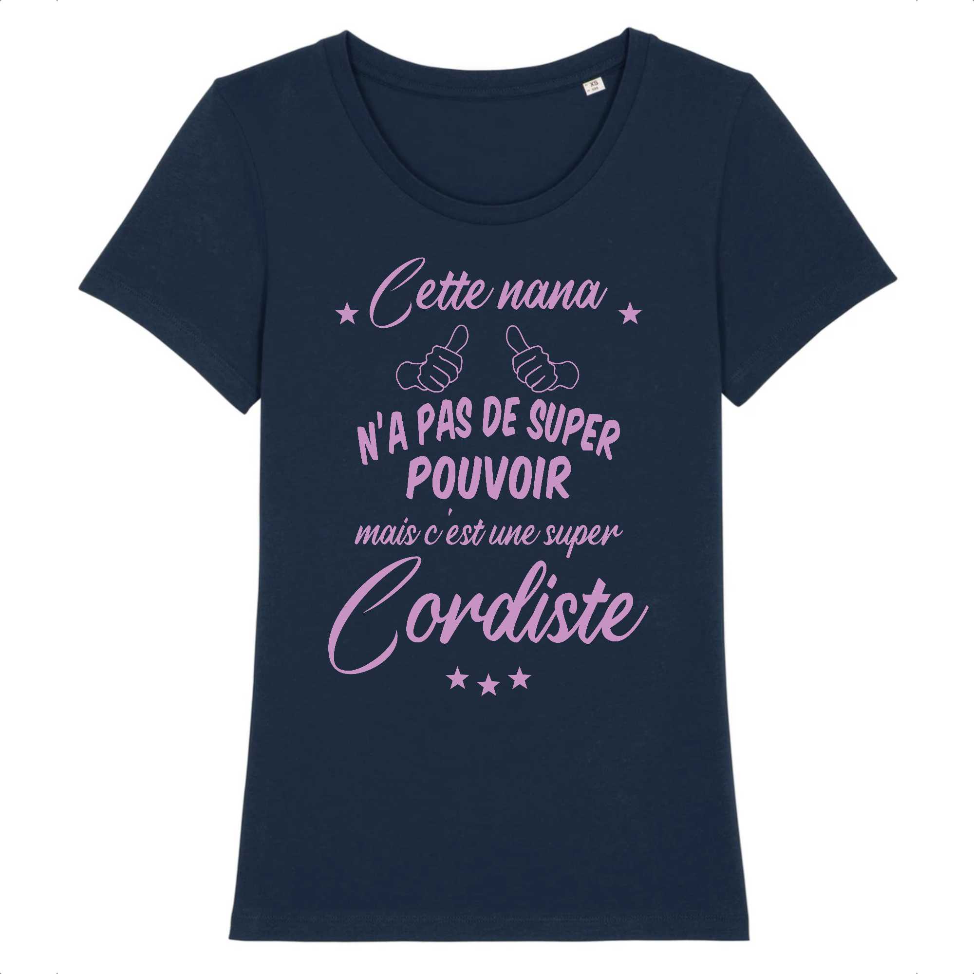 T-shirt Femme C`est une super cordiste