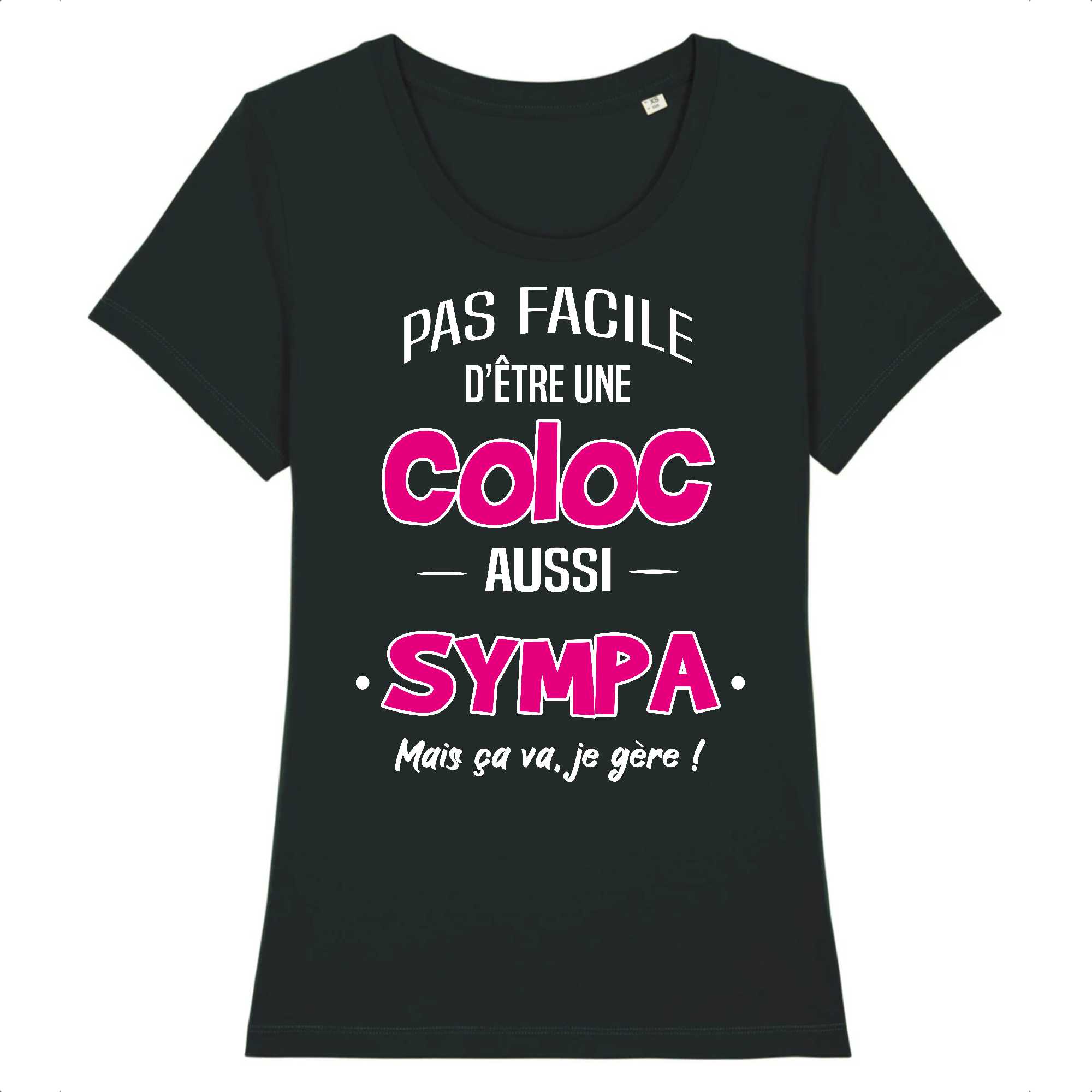 T-shirt Femme Coloc sympa
