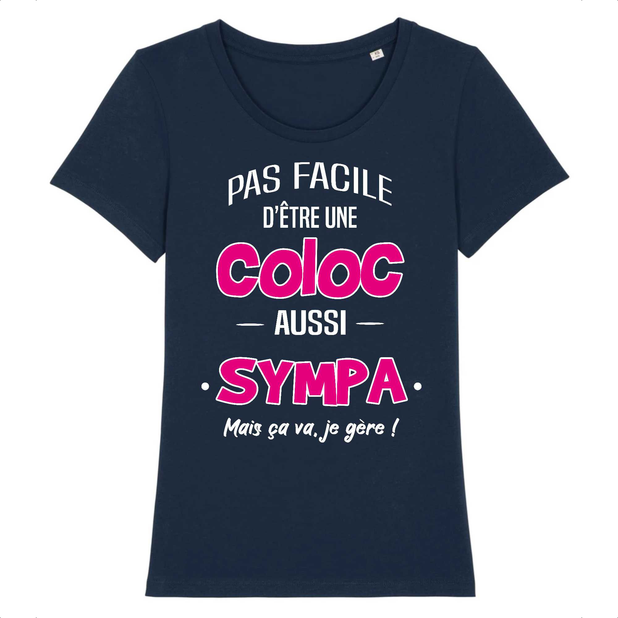 T-shirt Femme Coloc sympa