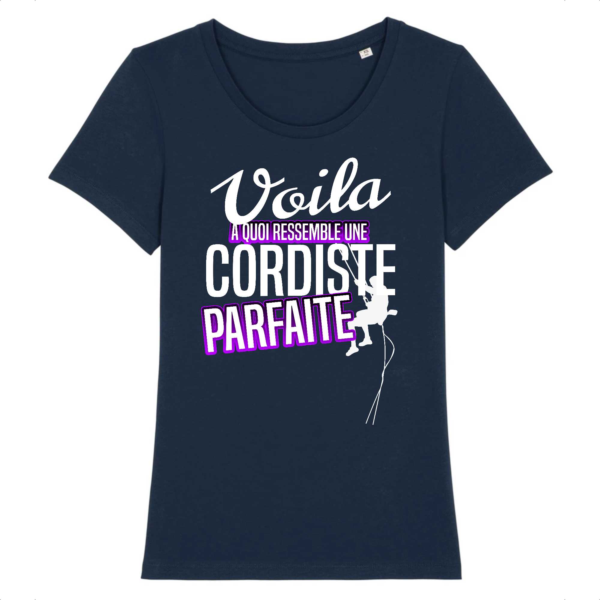 T-shirt Femme Cordiste parfaite 2