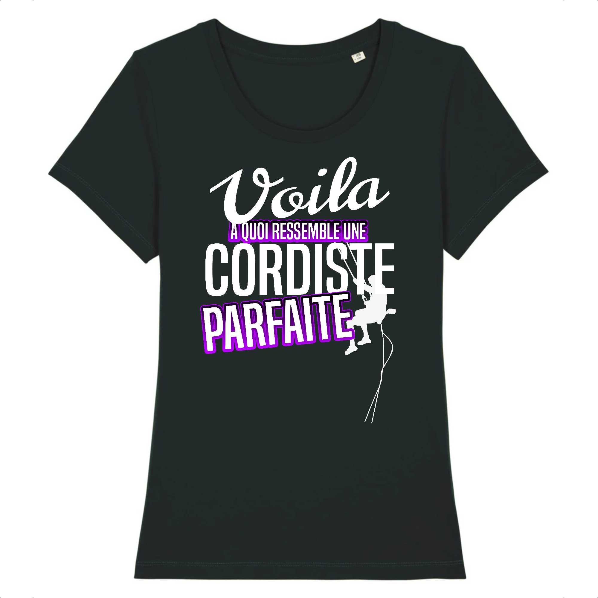 T-shirt Femme Cordiste parfaite 2