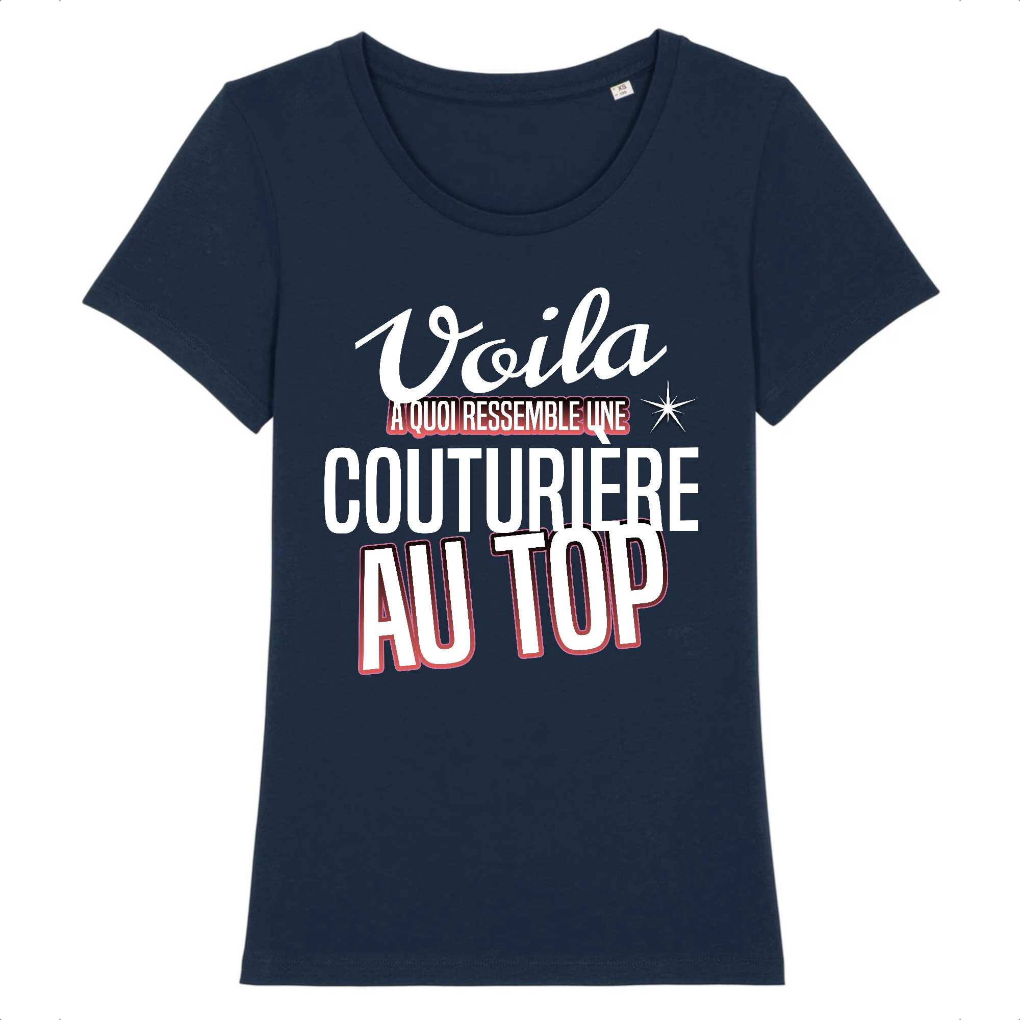 T-shirt Femme Couturière au top