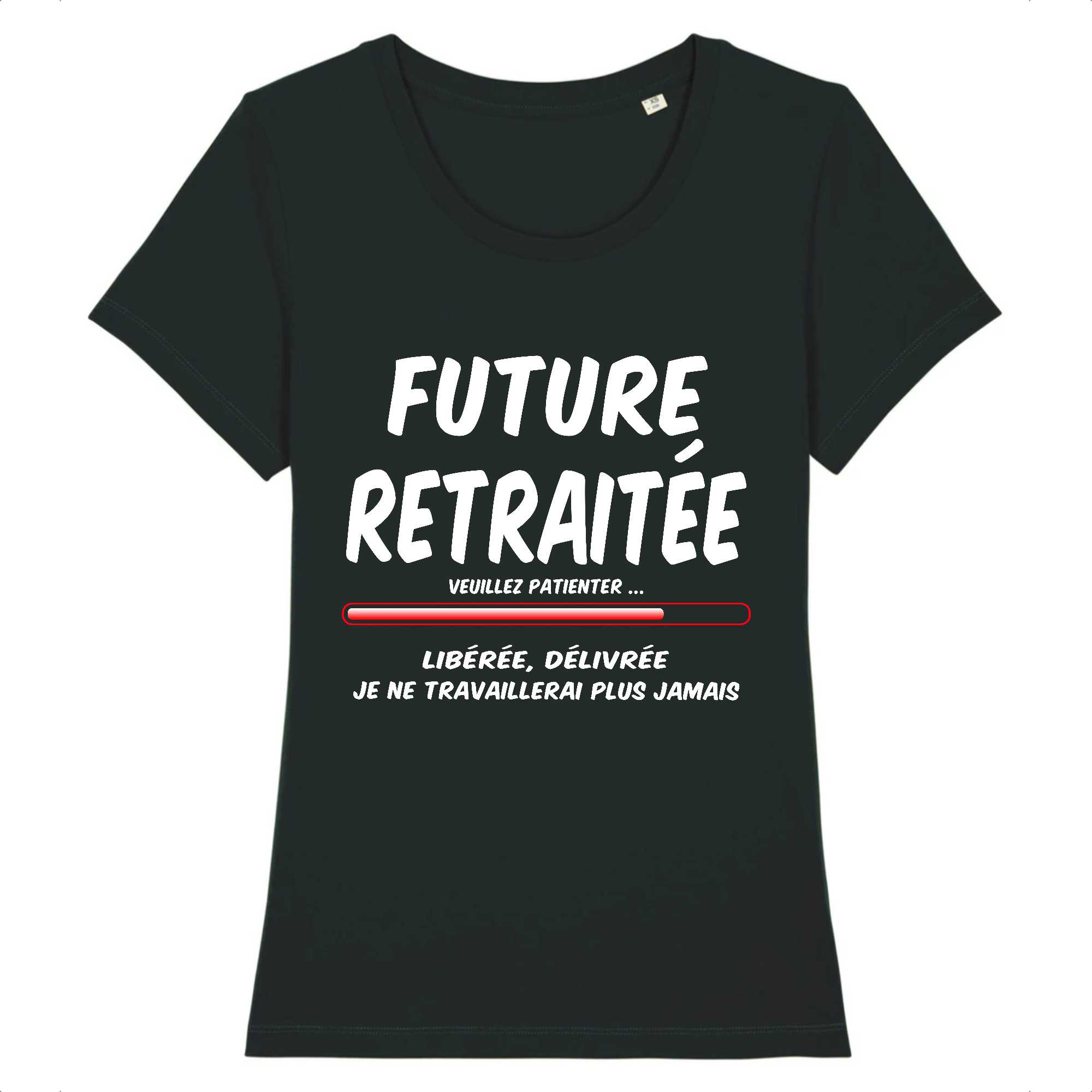 T-shirt Femme Future retraitée
