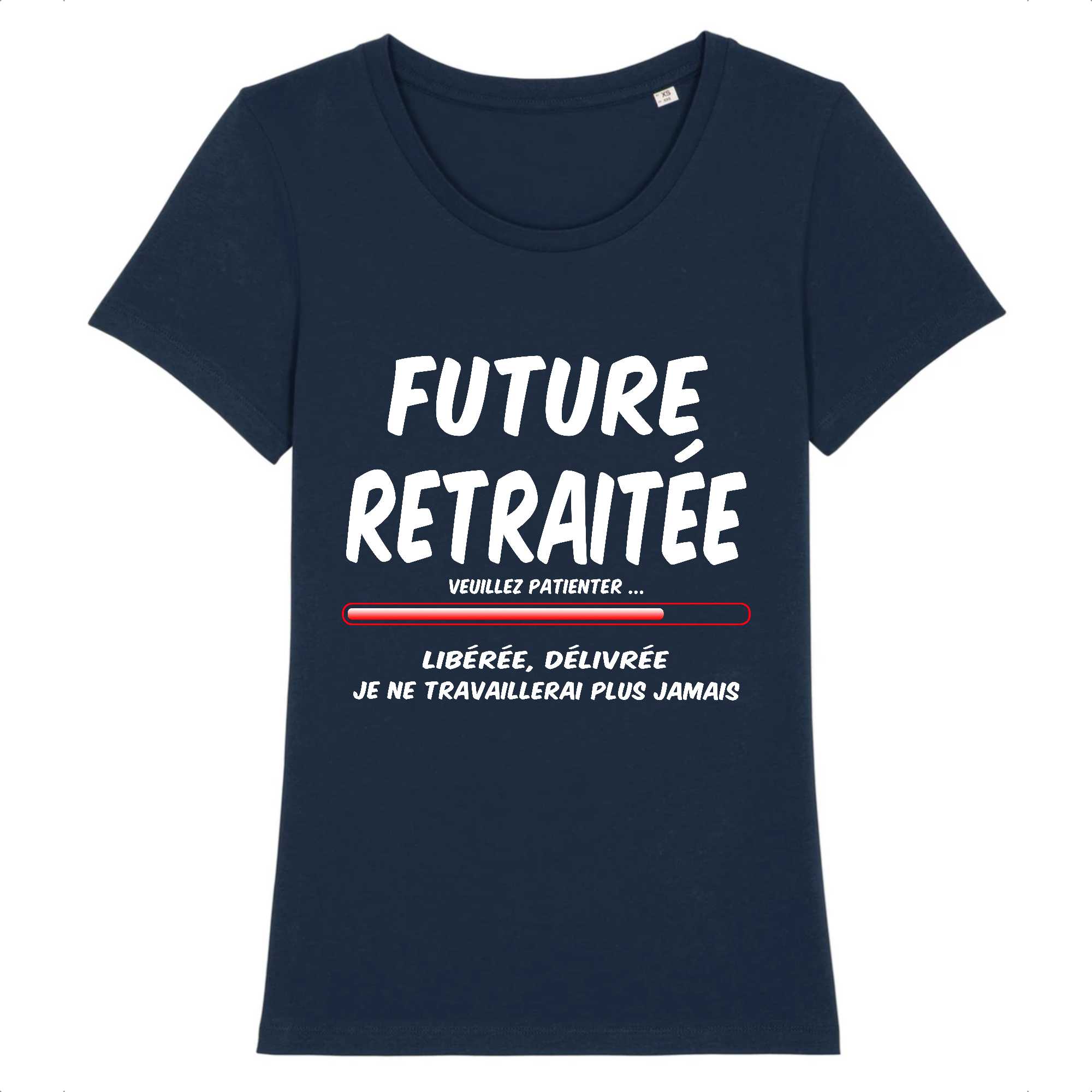 T-shirt Femme Future retraitée