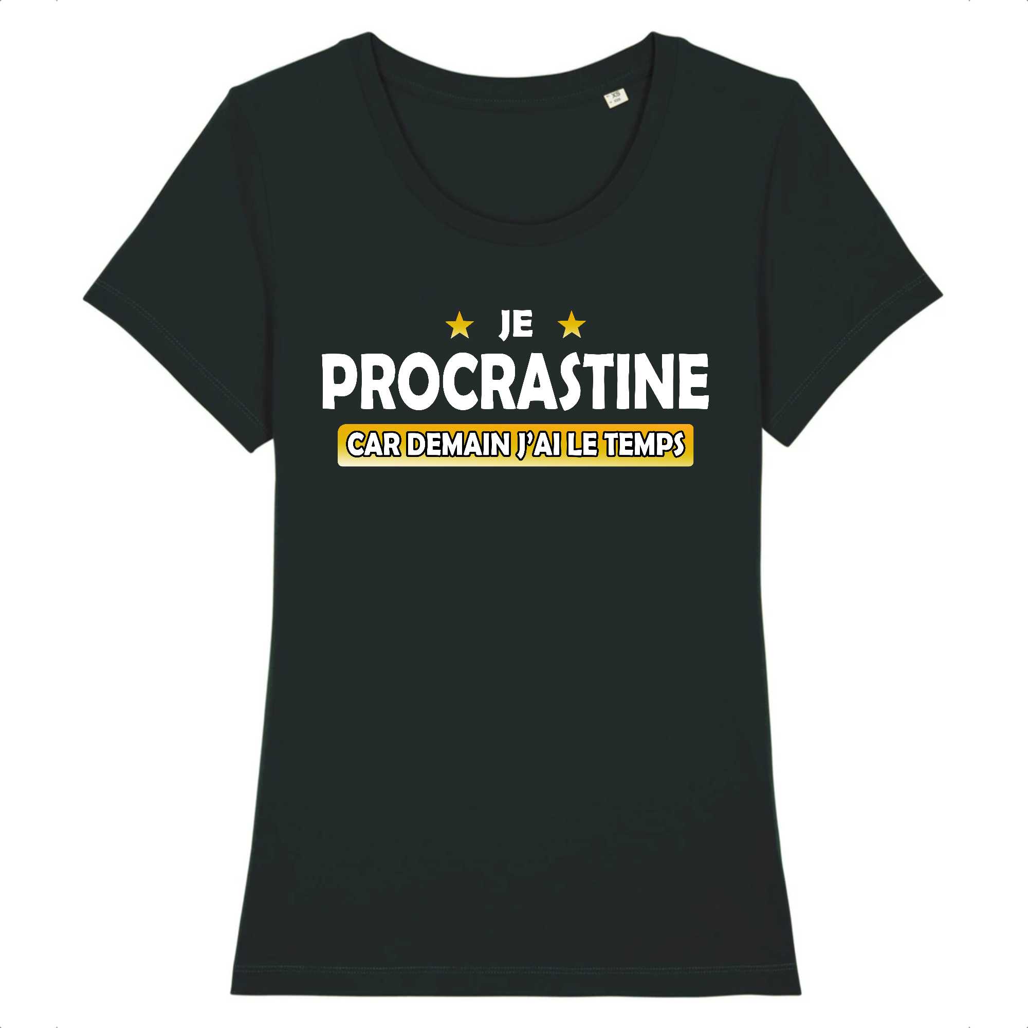 T-shirt Femme Je procrastine