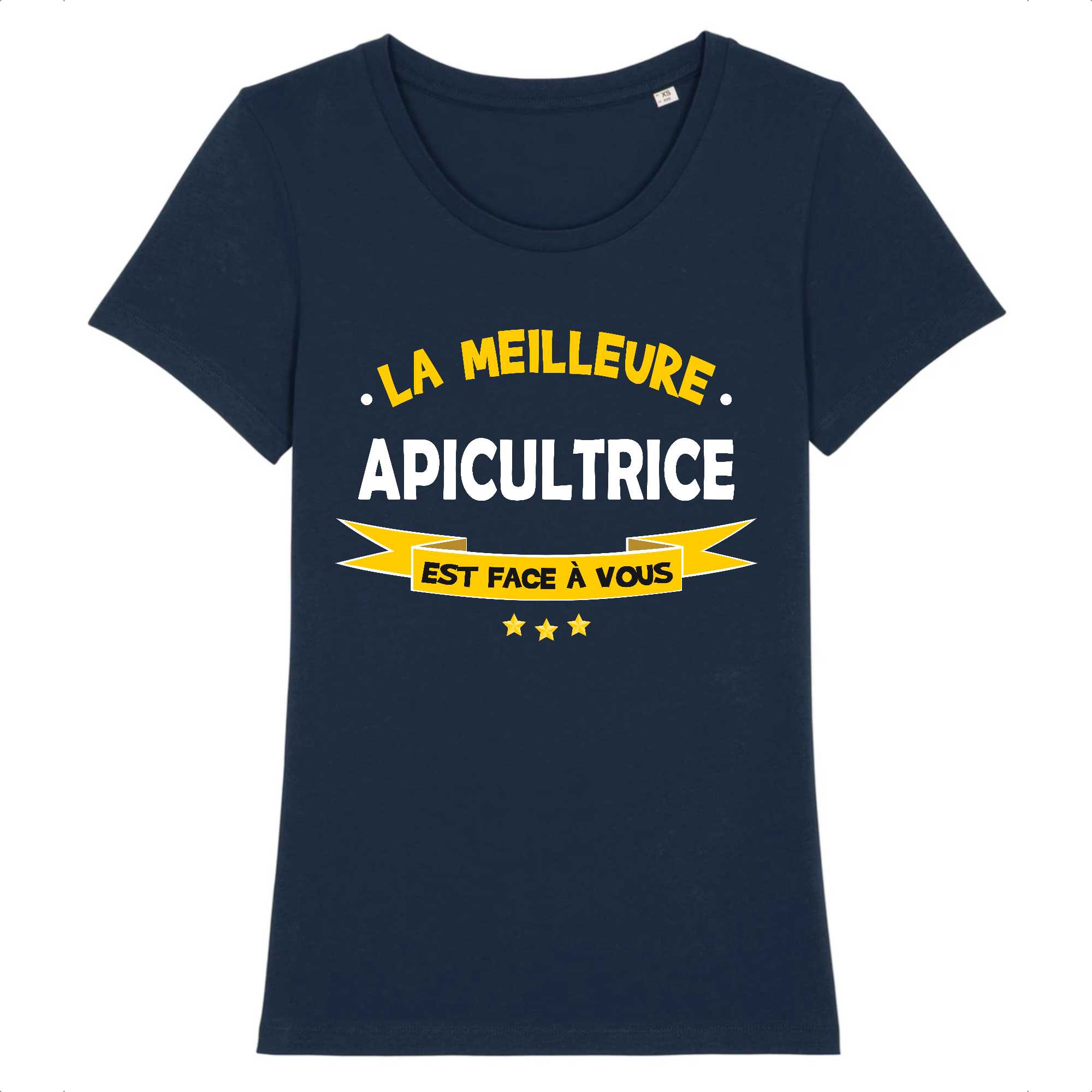 T-shirt Femme La meilleure apicultrice est face à vous