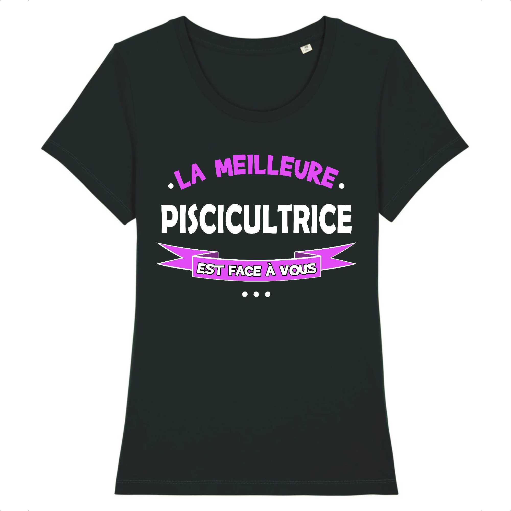 T-shirt Femme La meilleure piscicultrice est face à vous