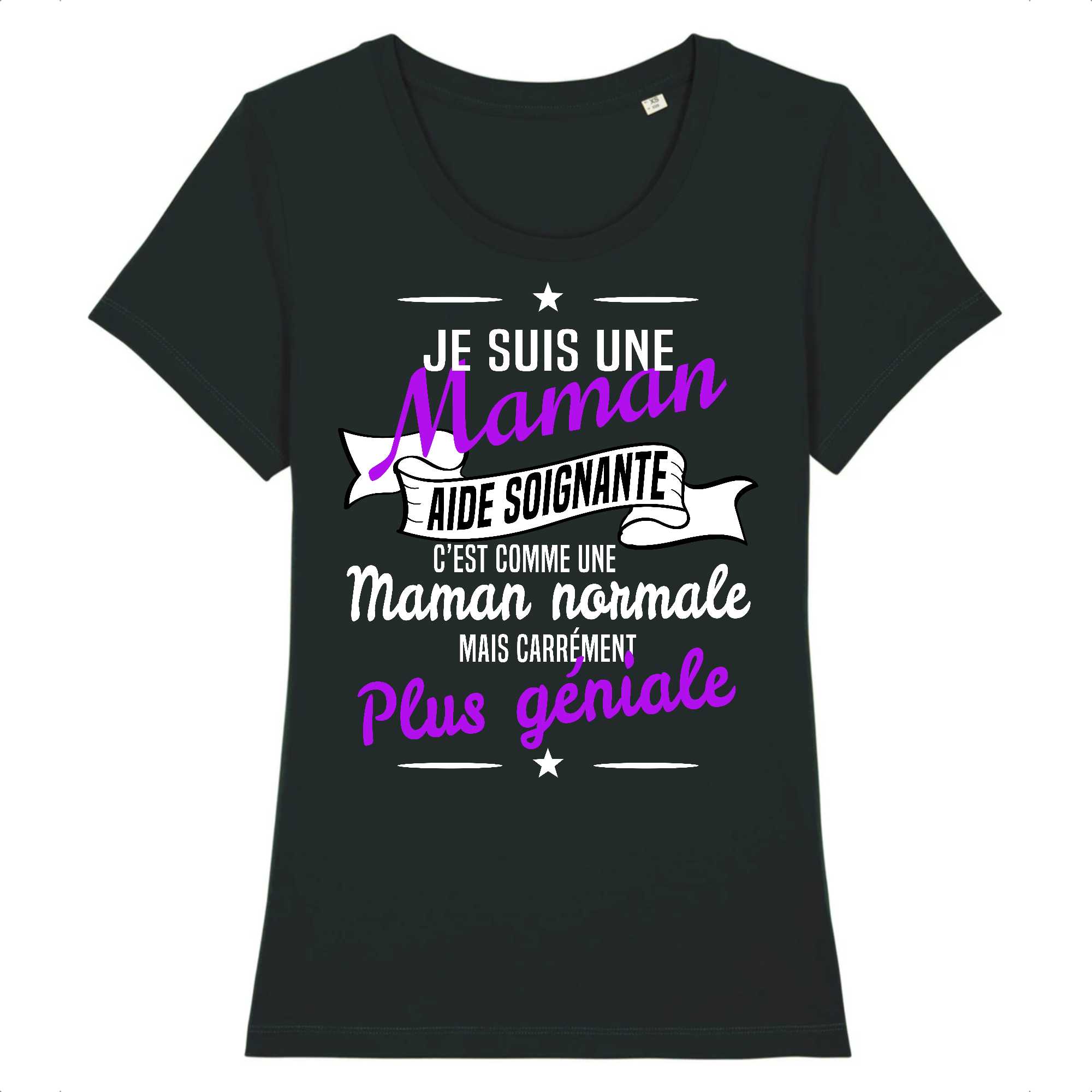 T-shirt Femme Maman aide soignante