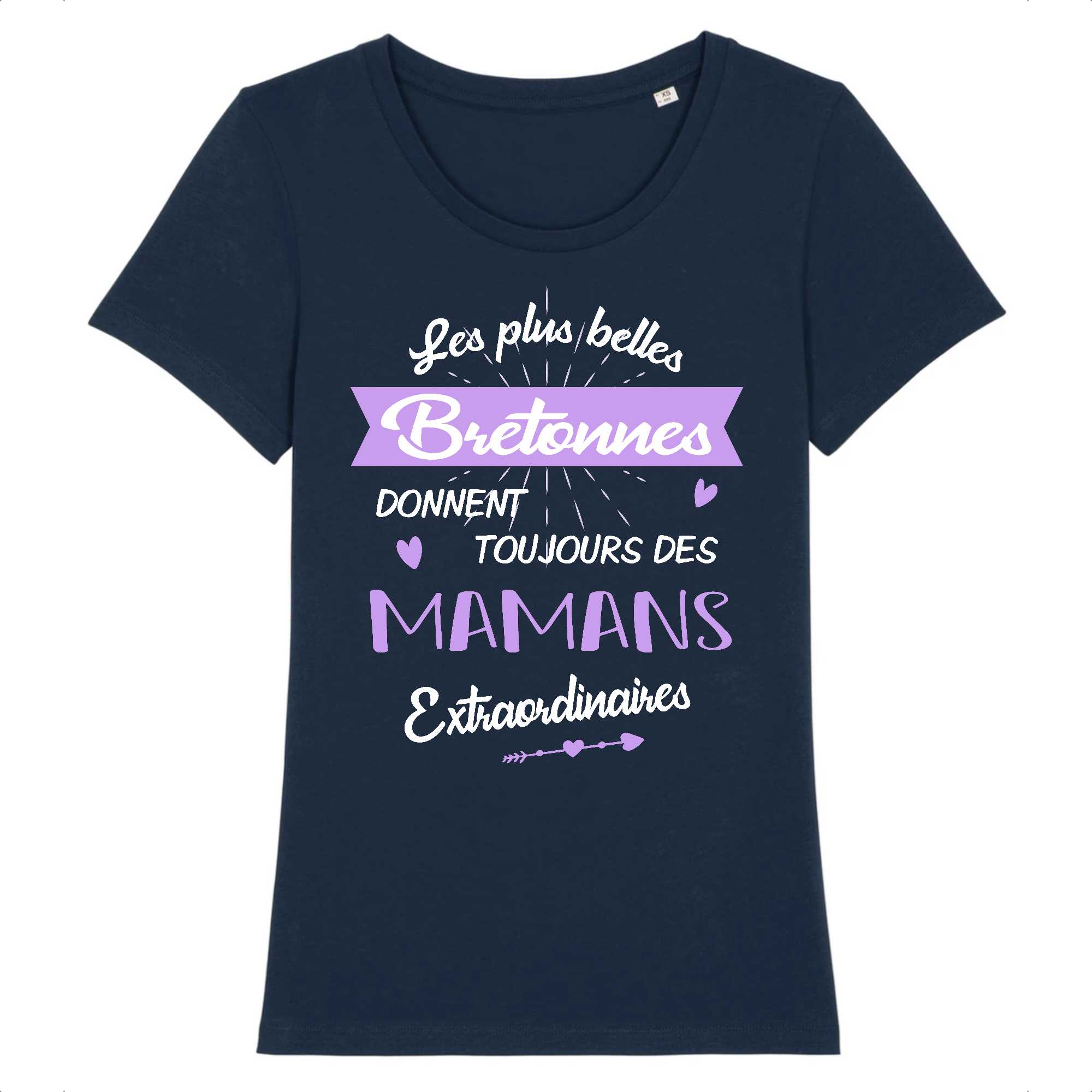 T-shirt Femme Maman bretonne