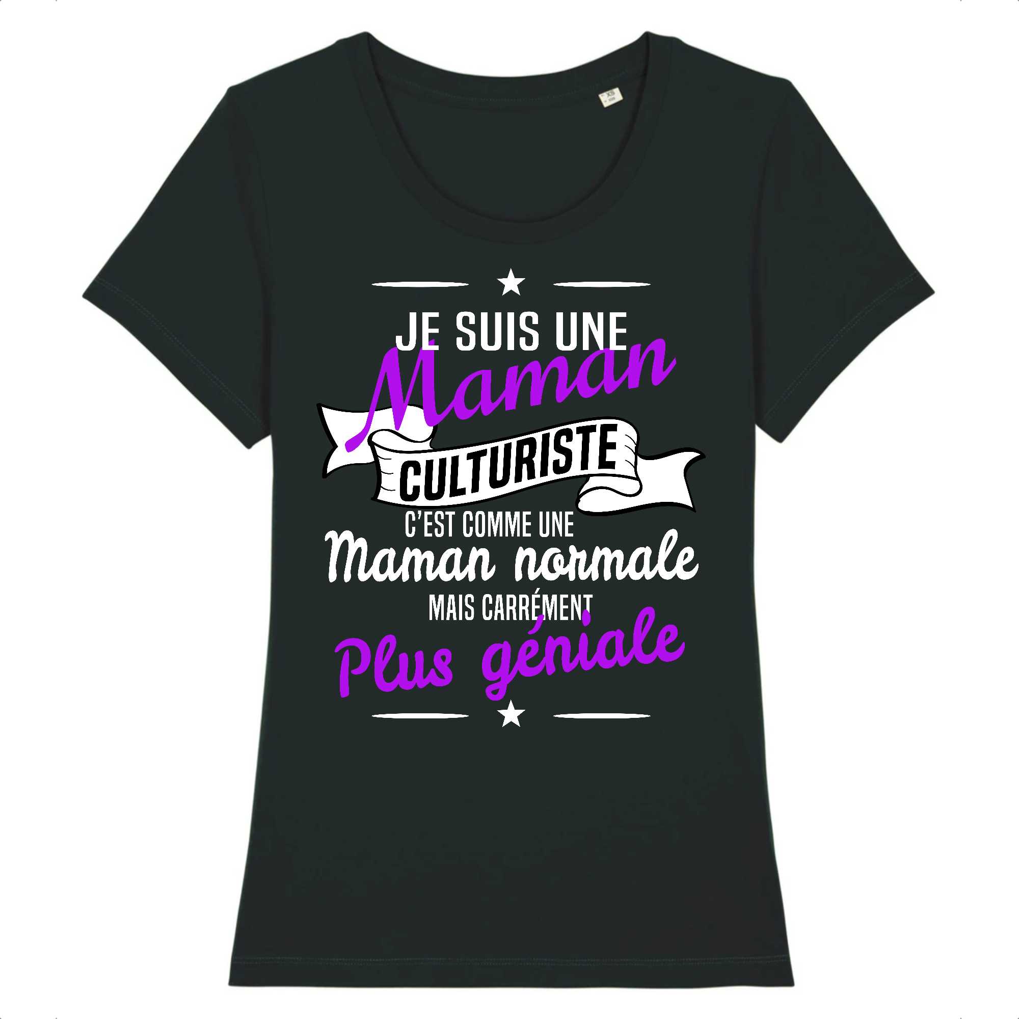 T-shirt Femme Maman culturiste