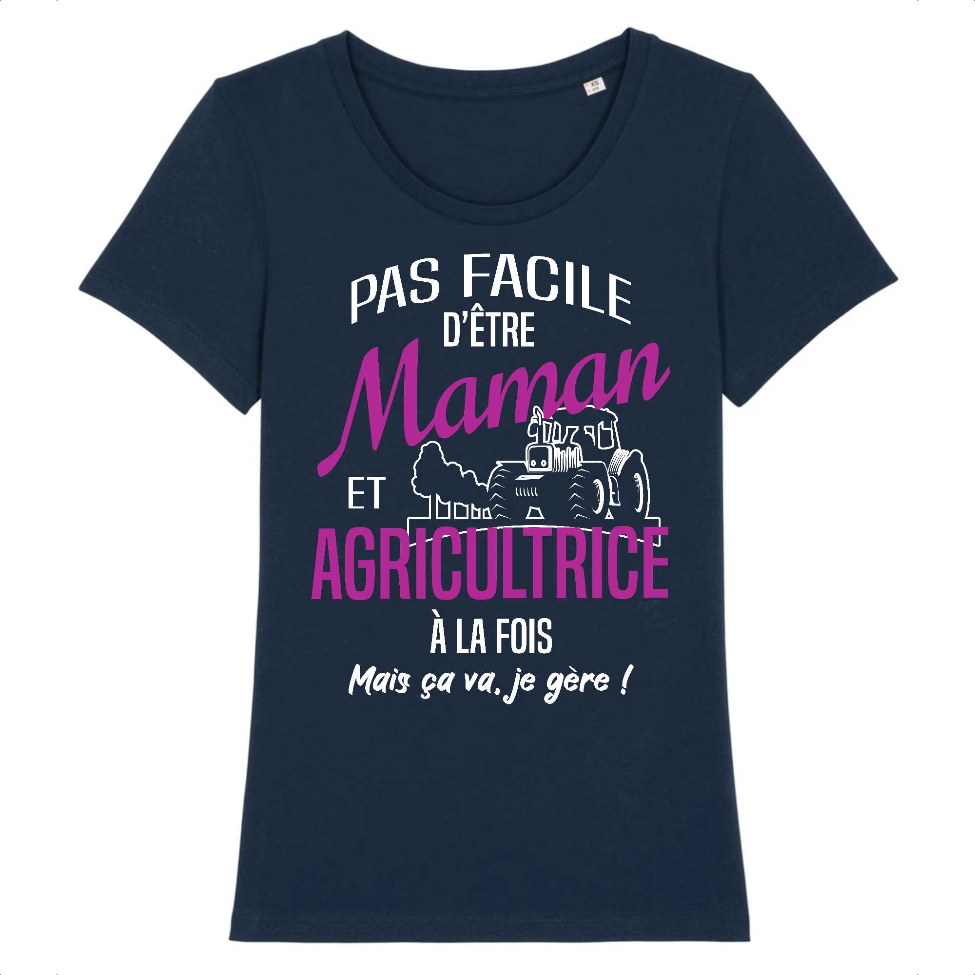 T-shirt Femme Maman et agricultrice