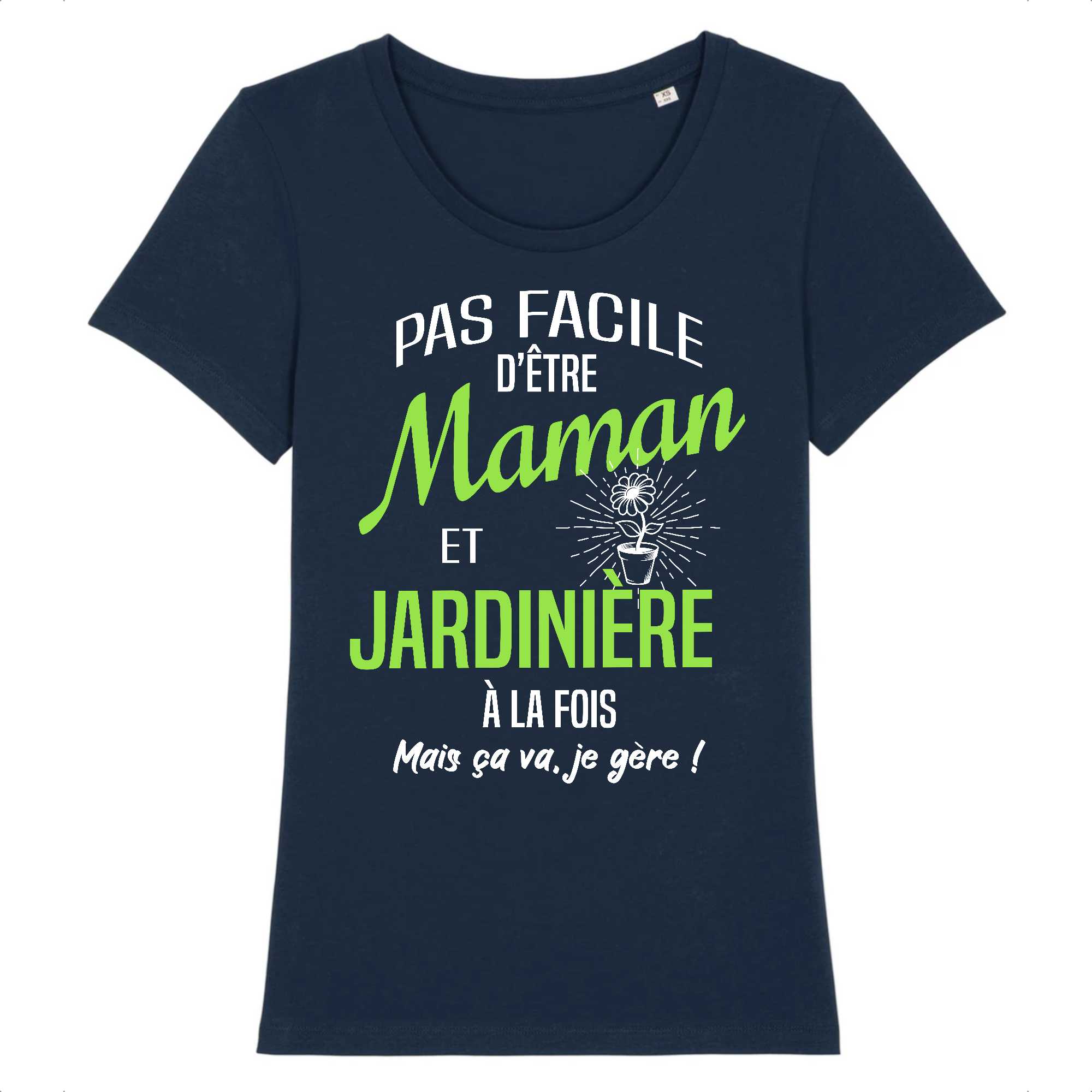 T-shirt Femme Maman et jardinière