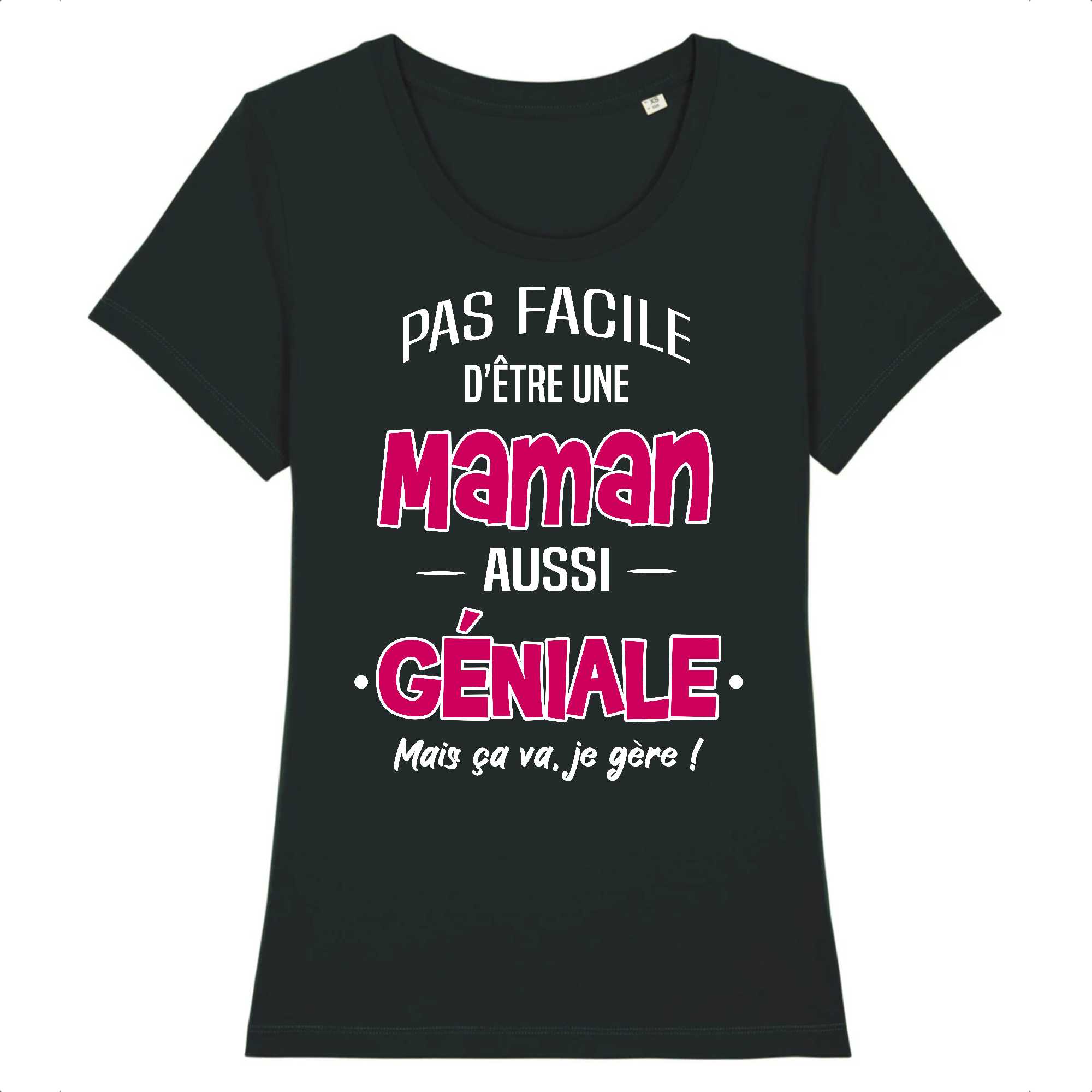 T-shirt Femme Maman géniale