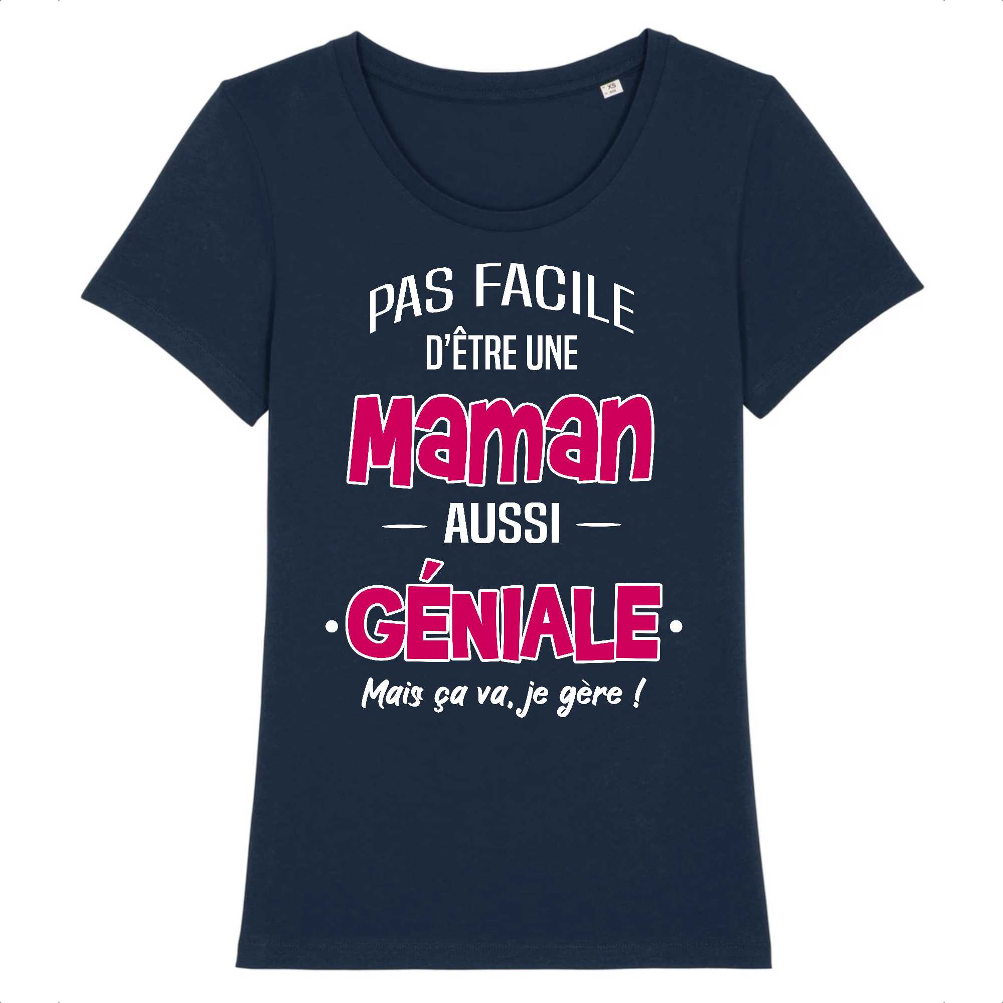 T-shirt Femme Maman géniale