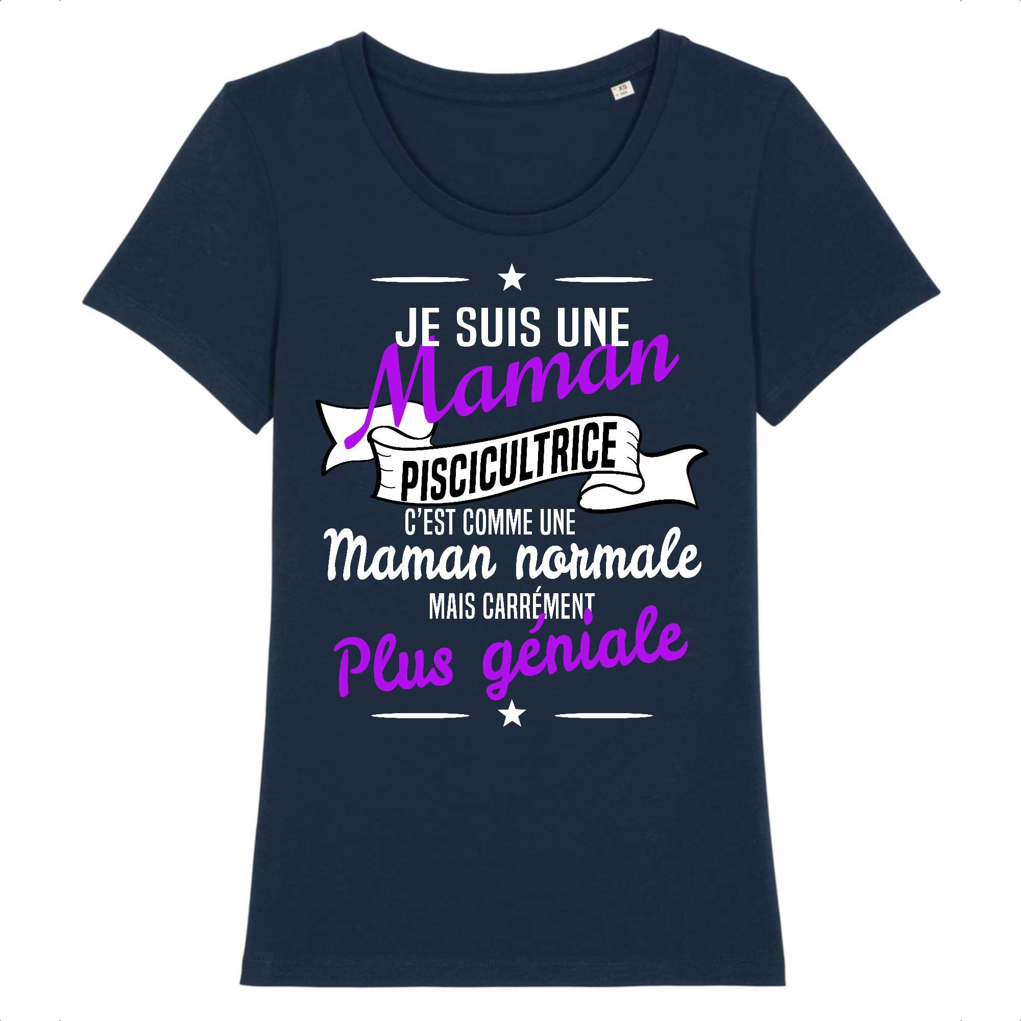 T-shirt Femme Maman piscicultrice