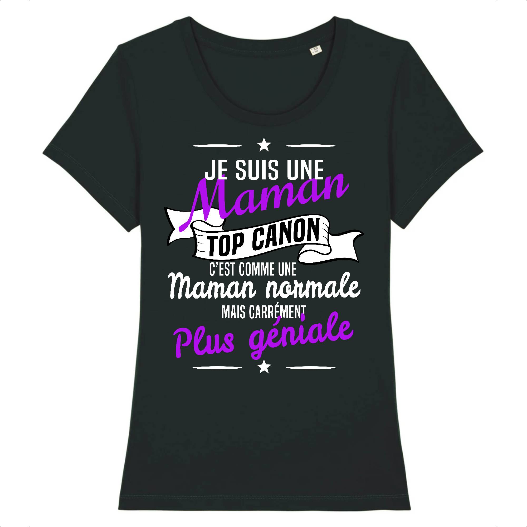 T-shirt Femme Maman top canon