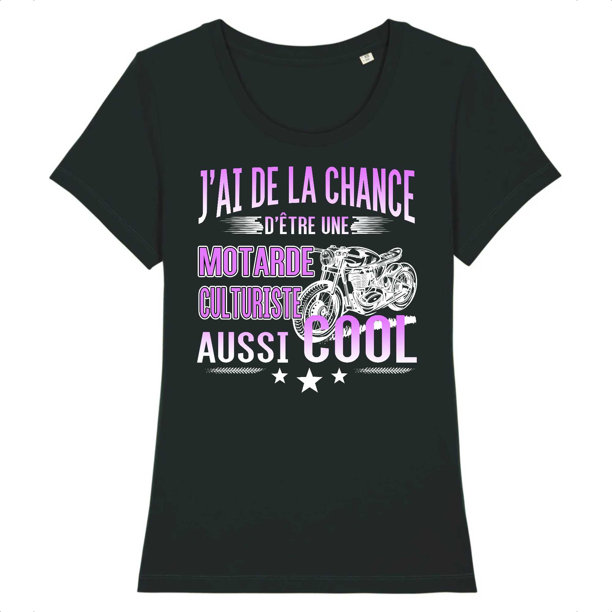 t-shirt Femme Motarde culturiste