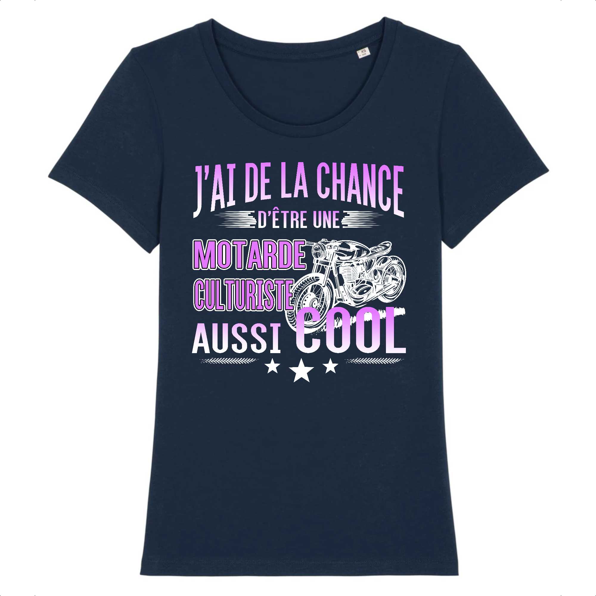 t-shirt Femme Motarde culturiste