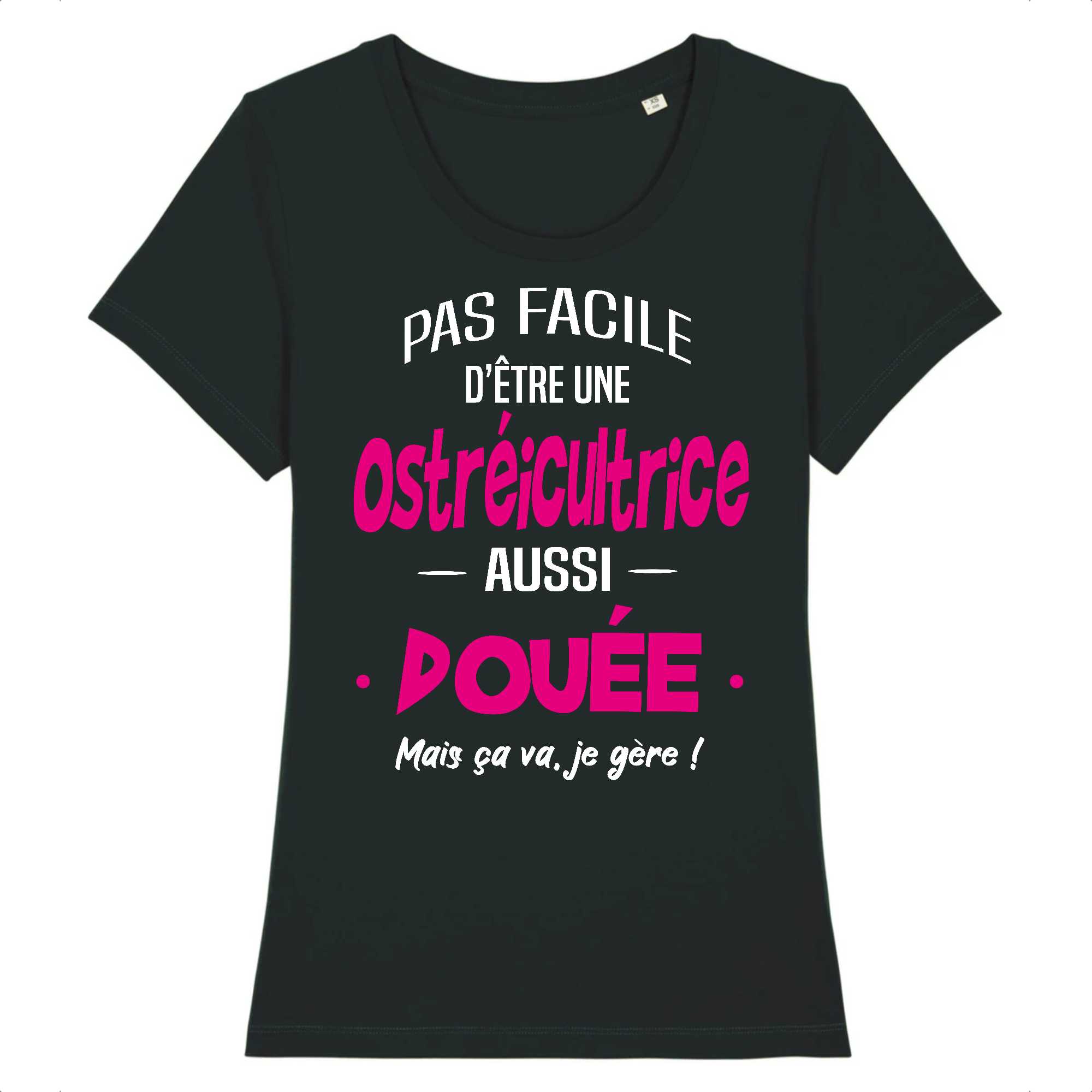 T-shirt Femme Ostréicultrice douée