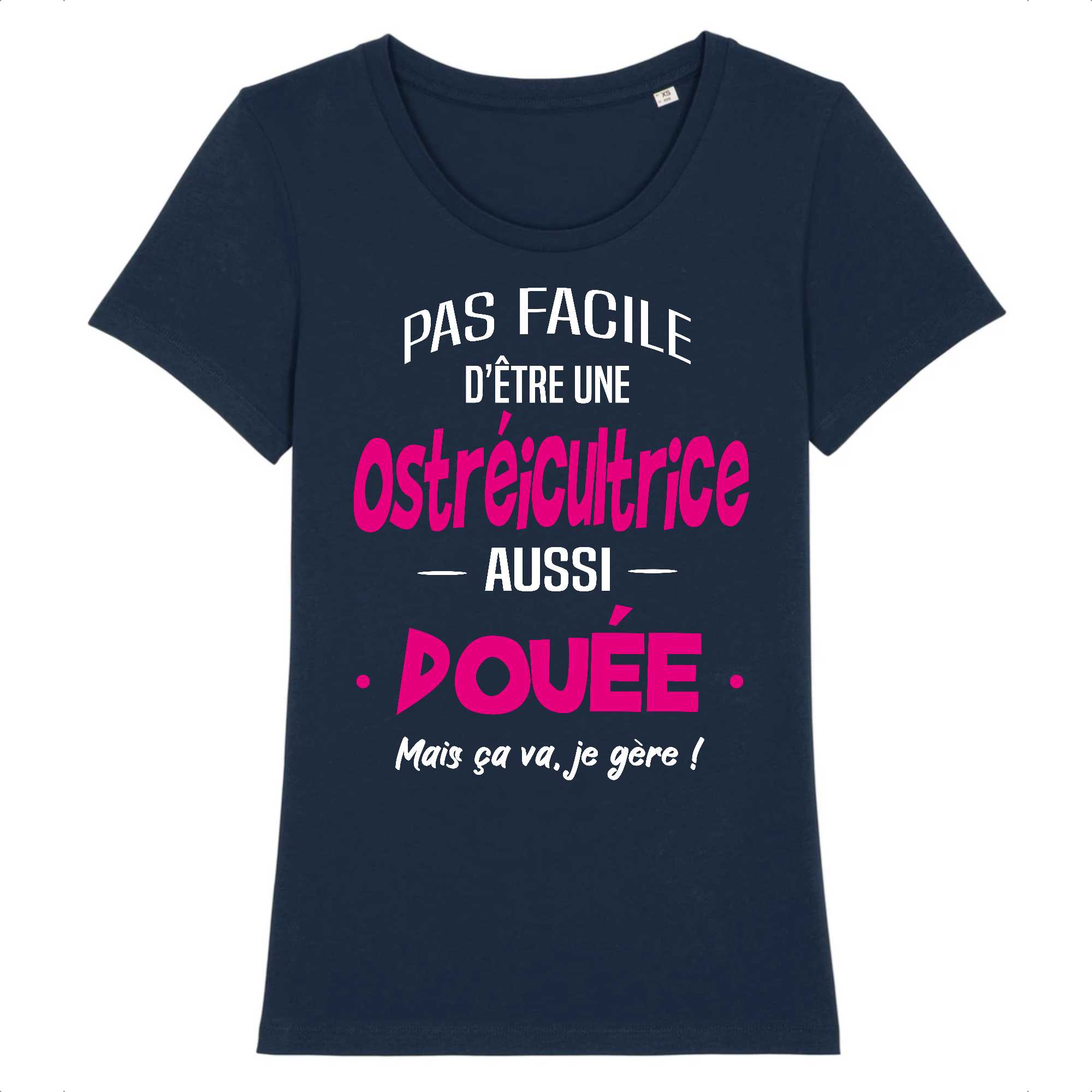 T-shirt Femme Ostréicultrice douée