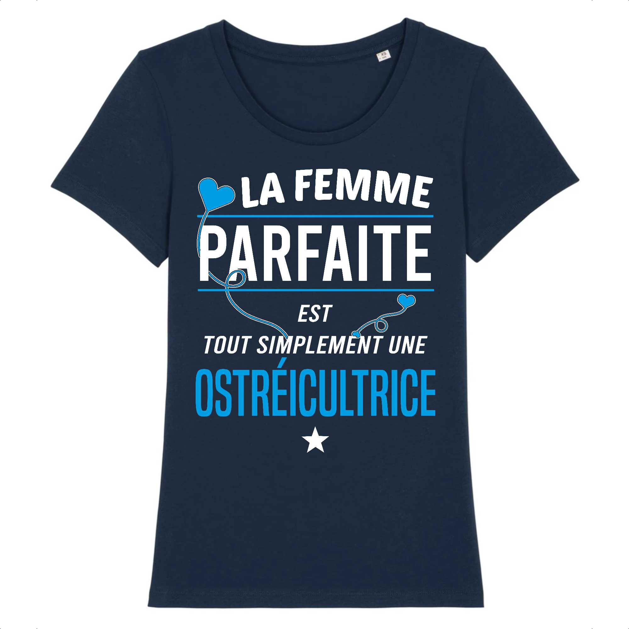 T-shirt Femme Ostréicultrice parfaite 3