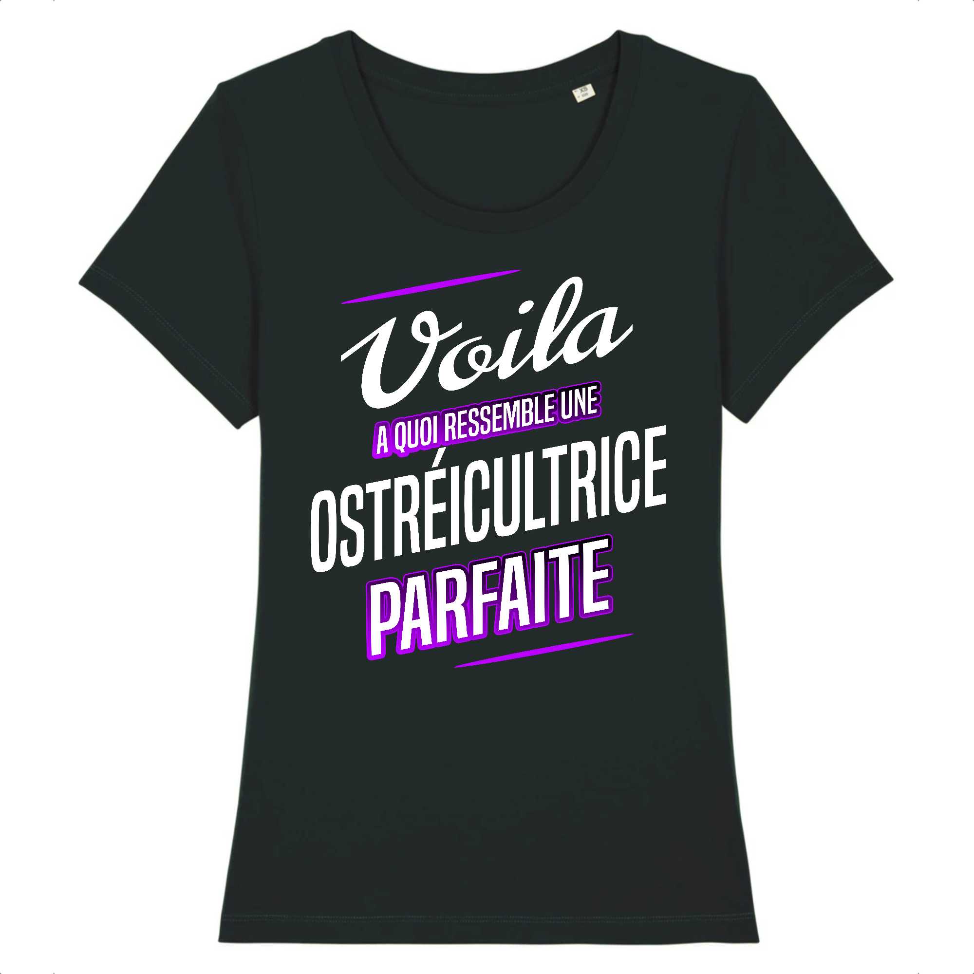 t-shirt femme Ostréicultrice parfaite